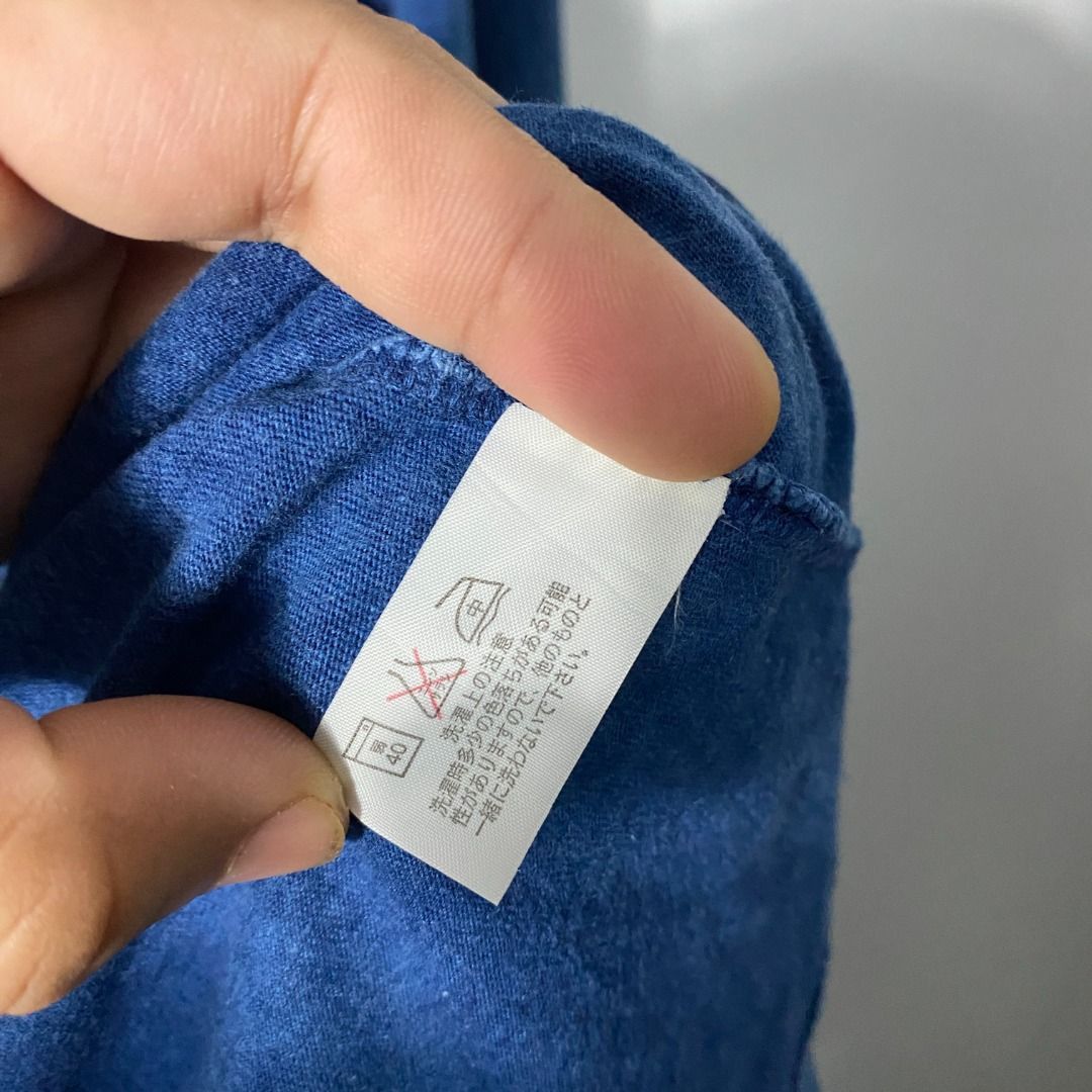 Blue Blue Japan Indigo LS Shirt M/L Size US L / EU 52-54 / 3 - 6 Thumbnail