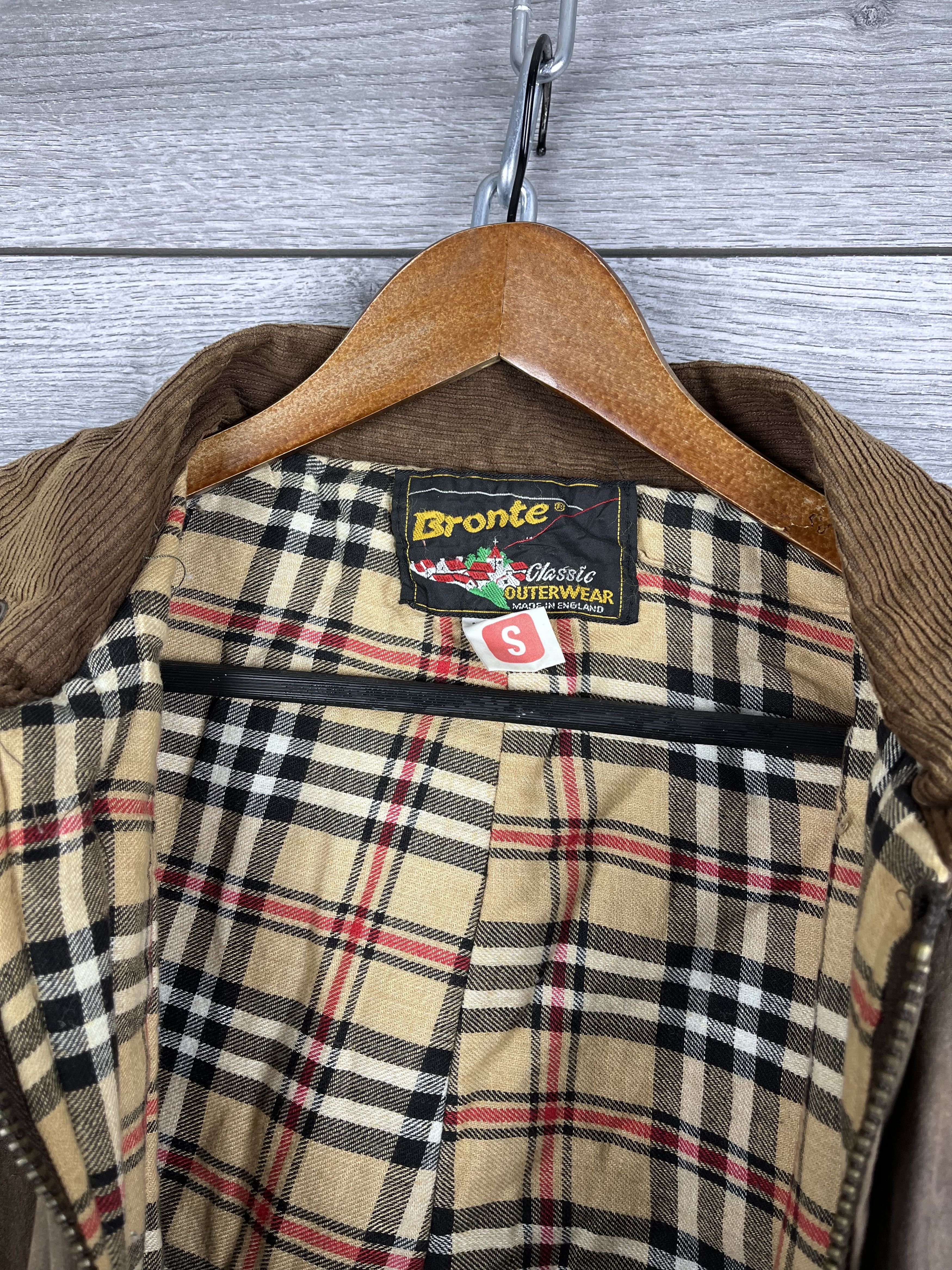 Bronze 56k Vintage men's waxed jacket Bronte classic made in England Size US S / EU 44-46 / 1 - 8 Thumbnail