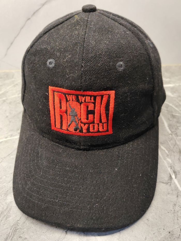 Vintage We Will Rock You By Queen Band Cap Hat