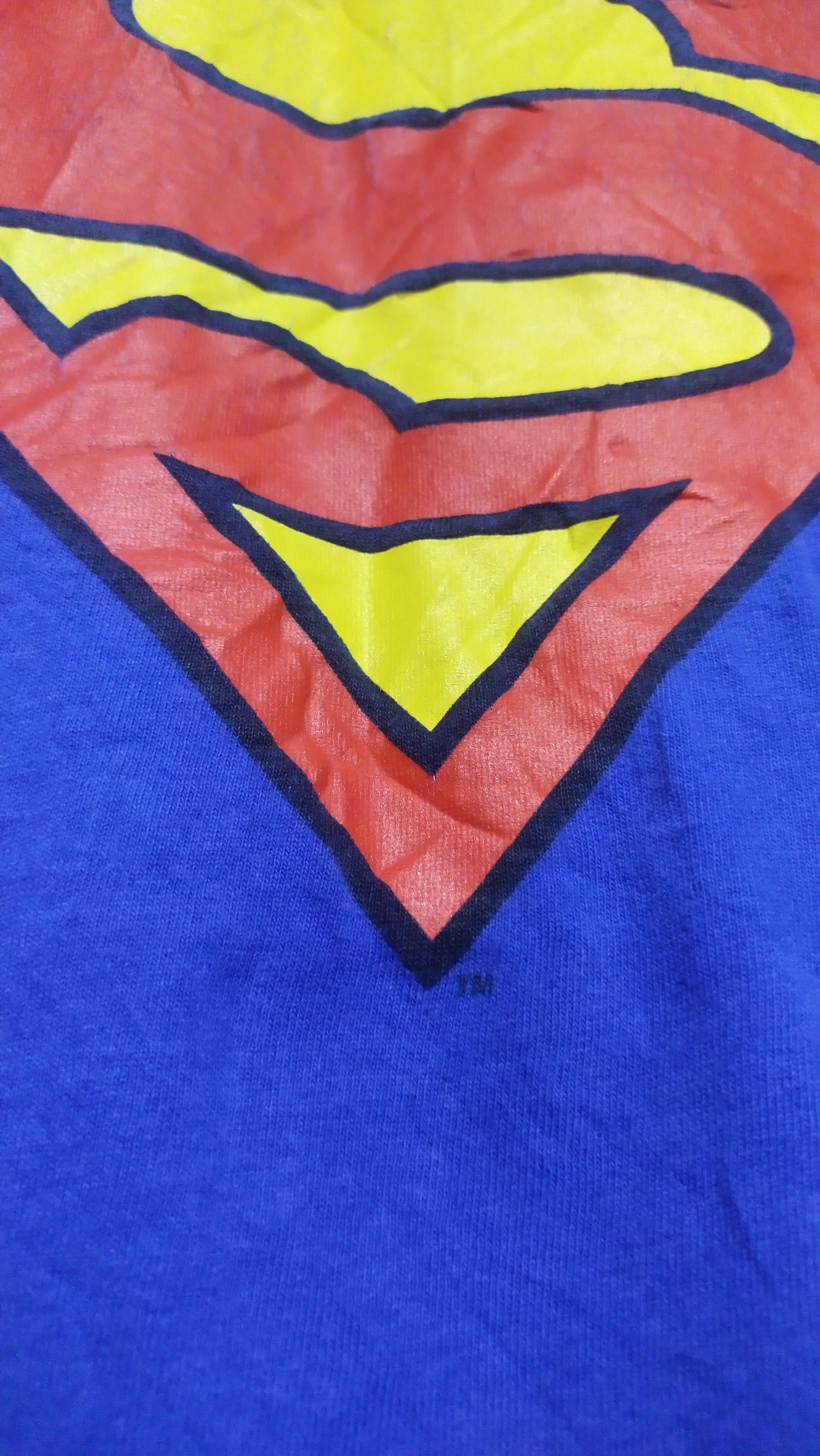 Vintage VTG X SUPERMAN DC COMIC TEE Size US L / EU 52-54 / 3 - 2 Thumbnail
