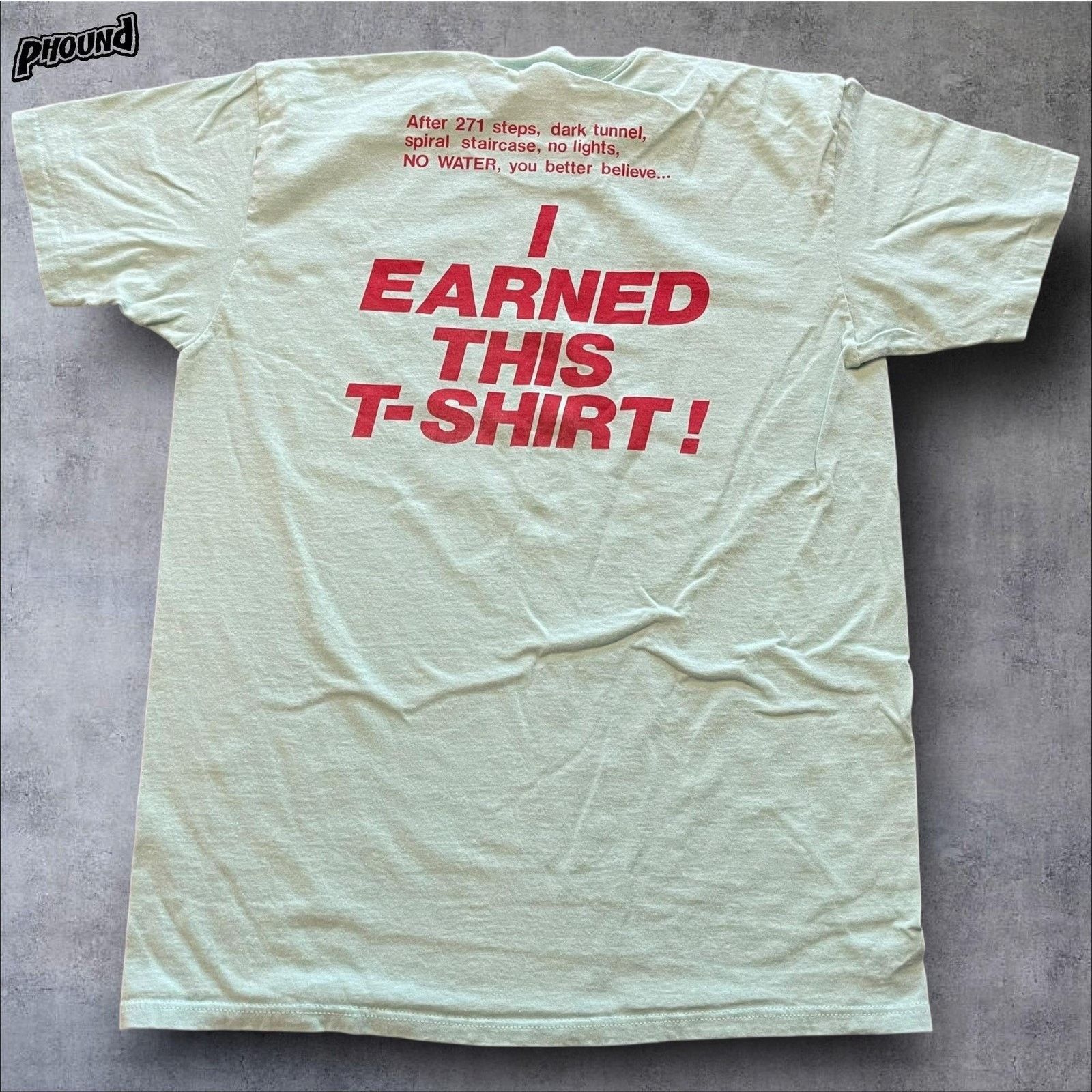 Vintage Vtg Diamond Head Shirt L Hawaii I Climbed Made USA 80s Size US L / EU 52-54 / 3 - 2 Thumbnail