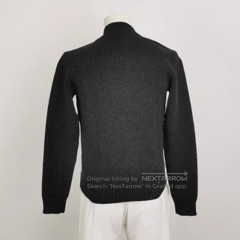 Valentino Valentino Men's plush-blend V-neck single-breasted jacket Size US S / EU 44-46 / 1 - 3 Thumbnail