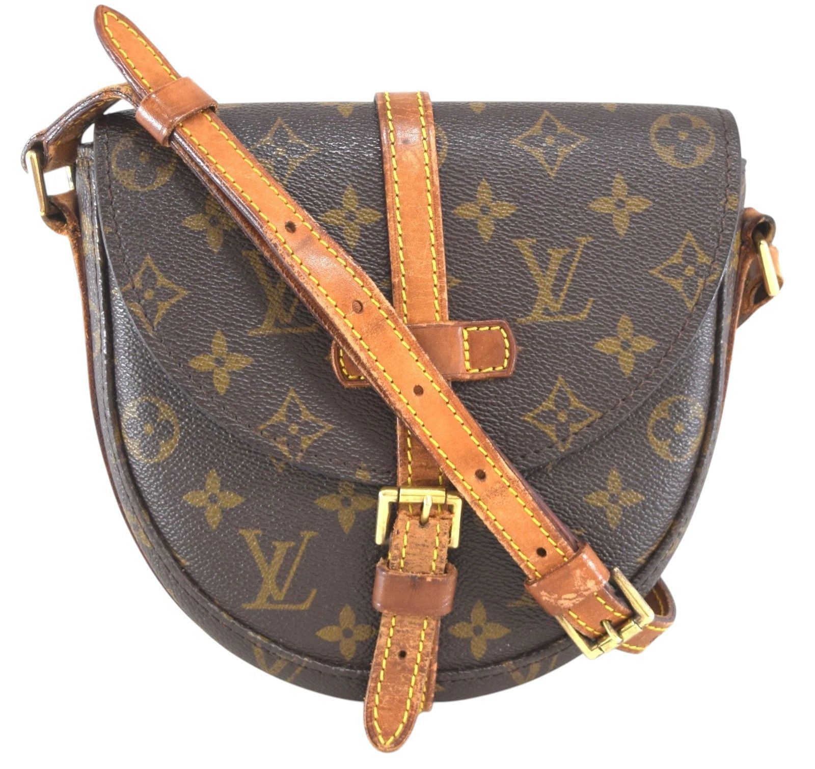 Louis Vuitton Louis Vuitton Chantilly PM Crossbody Bag Monogram M40646 Size ONE SIZE - 3 Thumbnail
