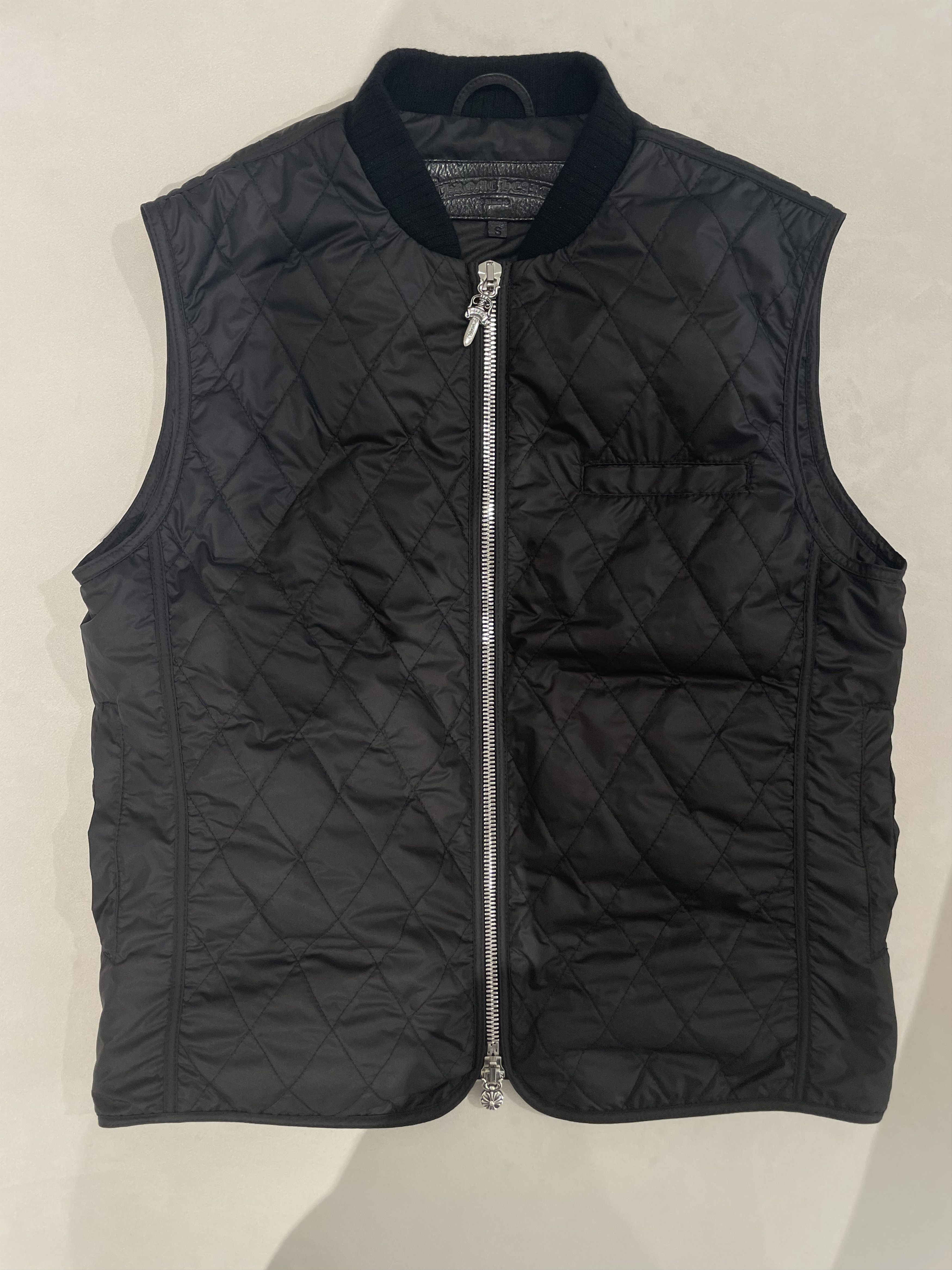 Chrome Hearts Chrome Hearts Cross Patch Black Quilted Vest Size S / US 4 / IT 40 - 3 Thumbnail