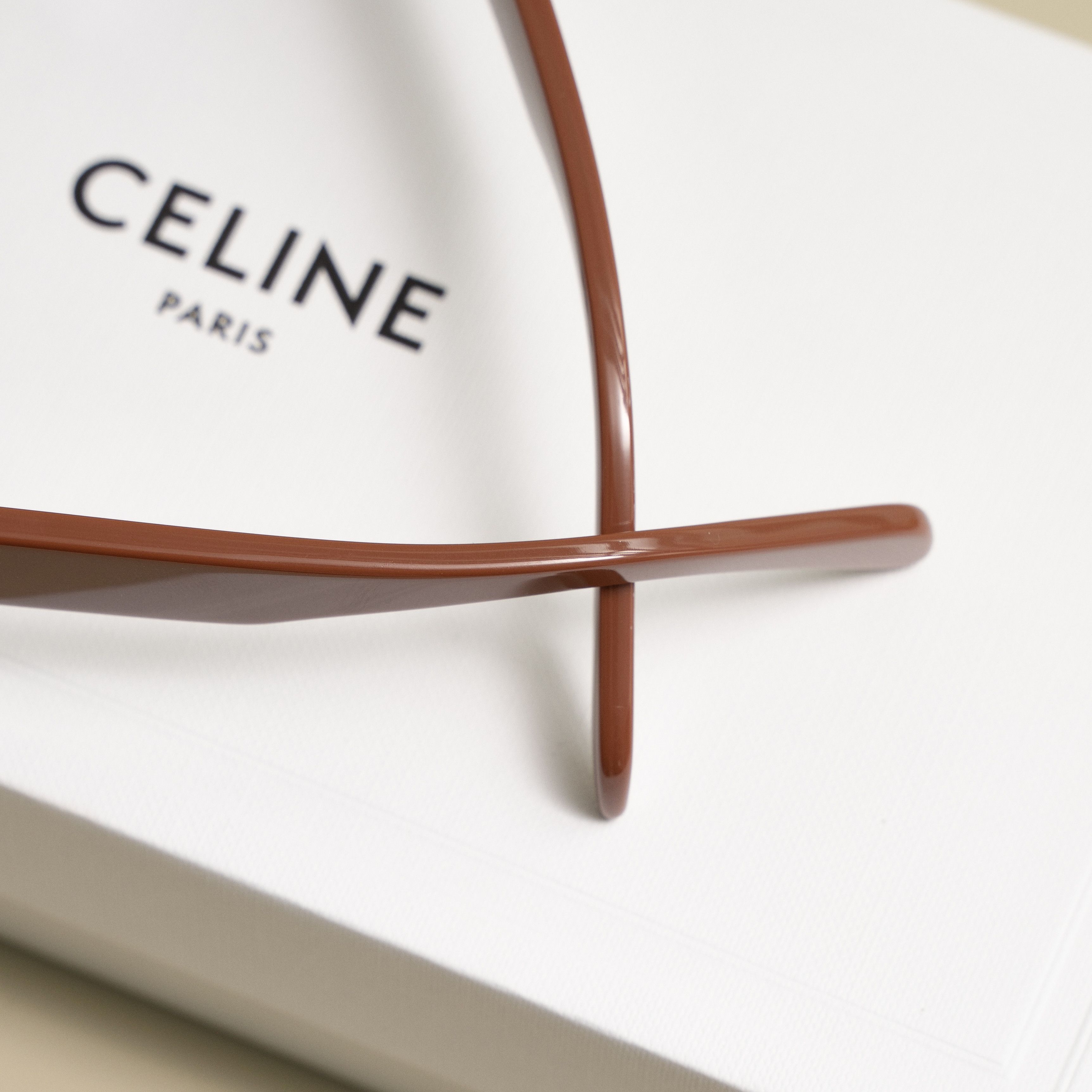 Celine CELINE Triomphe 01 Sunglasses BROWN Size ONE SIZE - 7 Thumbnail