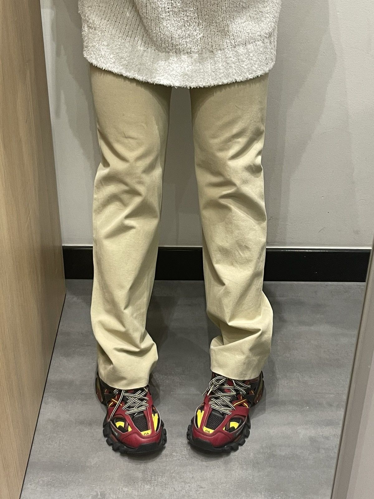 Prada Archive Prada High Rise Cream Casual Pants Size US 30 / EU 46 - 3 Thumbnail