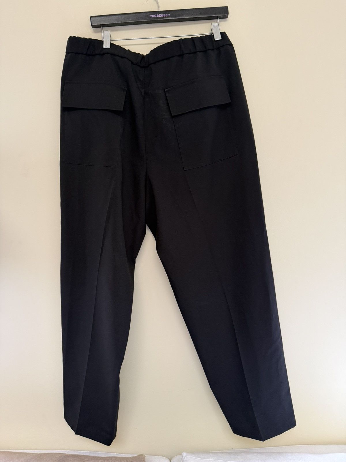 Jil Sander Jill Sander Black Smart Pant Size US 34 / EU 50 - 4 Thumbnail