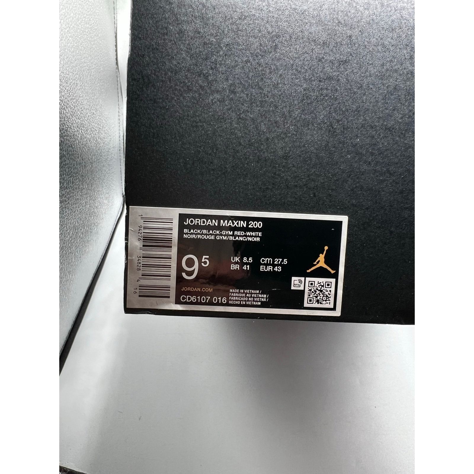 Jordan Brand Air Jordan Maxin 200 “Black Gym Red” size 9.5 men’s Size US 9.5 / EU 42-43 - 7 Thumbnail