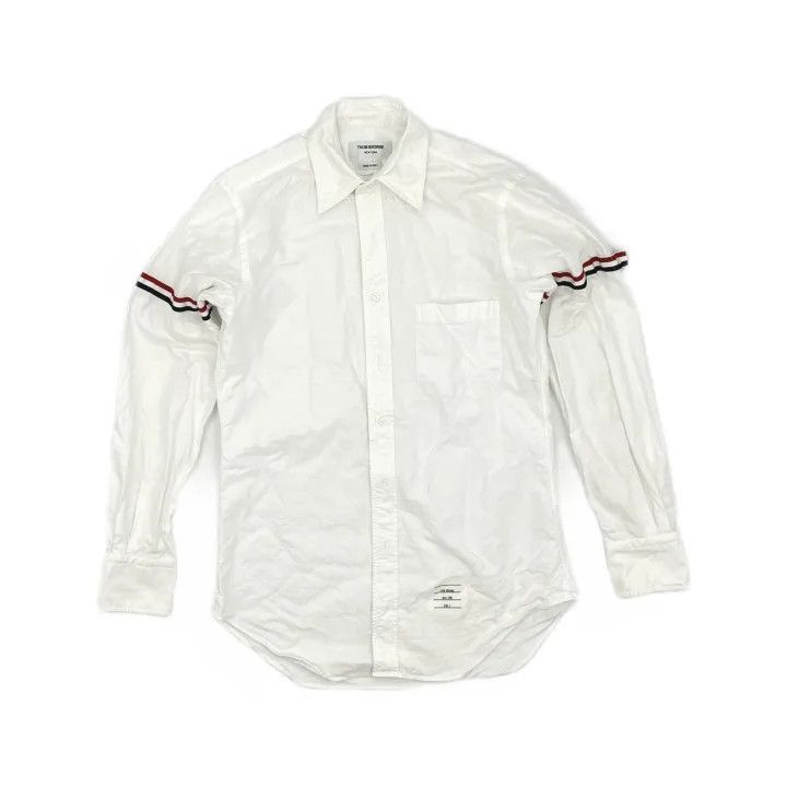 Thom Browne Thom Browne Classic Long Sleeve Oxford Shirt -2507 Size US M / EU 48-50 / 2 - 8 Thumbnail