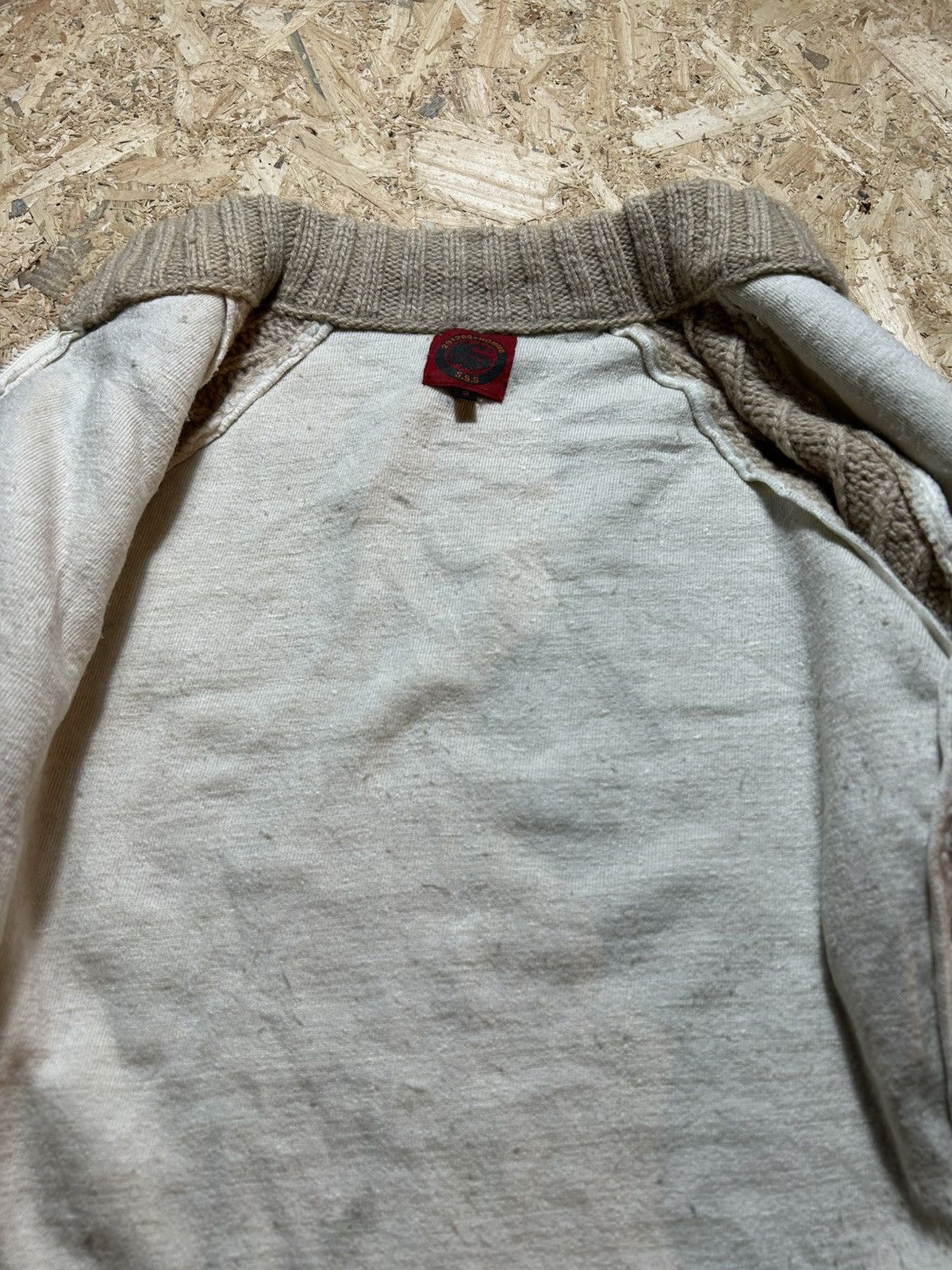 291295=Homme 291295 Homme Fleece Zipper Jacket Size US M / EU 48-50 / 2 - 4 Thumbnail