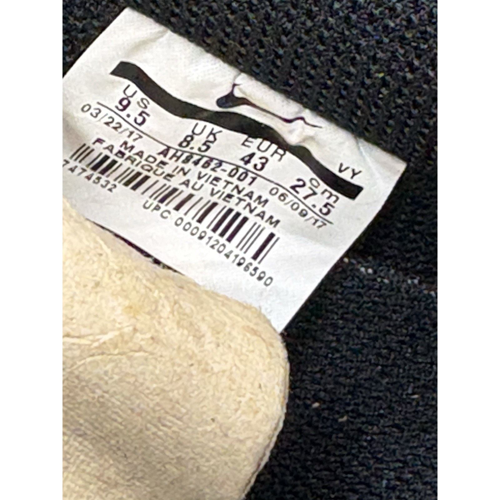 Nike Size 9.5- Nike Air Force 1 '07 QS Low All Over Logo Black Size US 9.5 / EU 42-43 - 14 Thumbnail