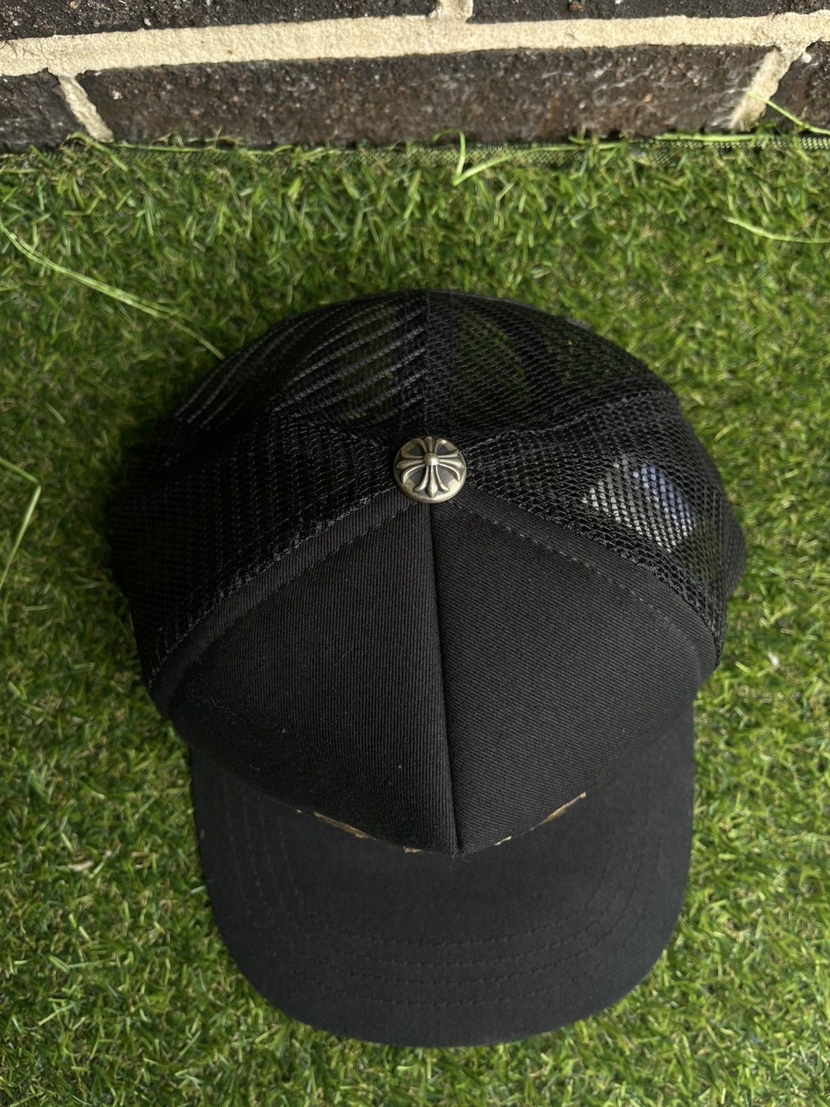 Chrome Hearts Brand New Chrome Hearts Camo Leather Patchwork Snapback Size ONE SIZE - 9 Thumbnail