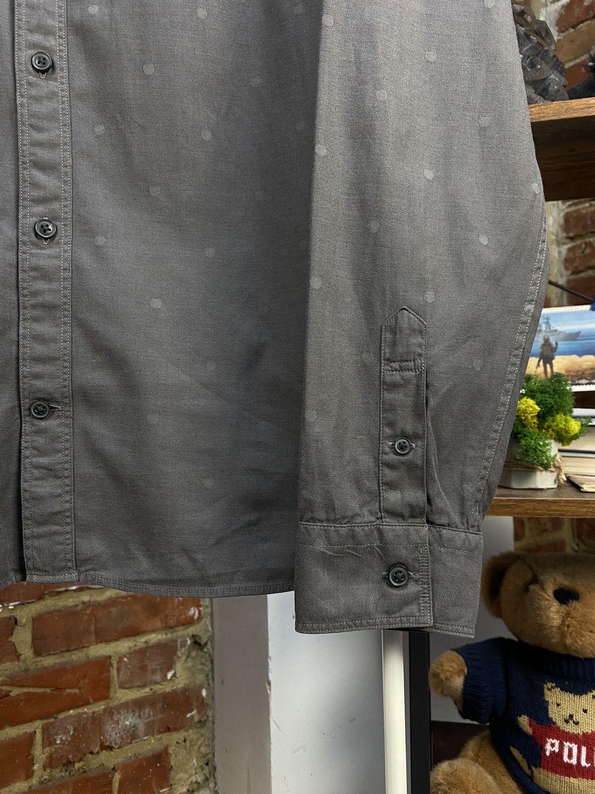 Allsaints AllSaints Putnam Casual Button Down Long Sleeve Shirt Size US L / EU 52-54 / 3 - 5 Thumbnail