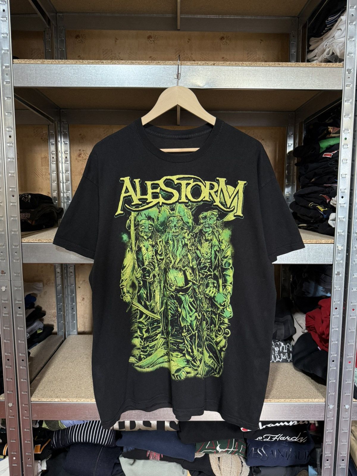 Band Tees × Vintage Vintage 2000’s Alestorm Take No Prisoners T-Shirt Y2K Hype Size US XL / EU 56 / 4 - 1 Thumbnail