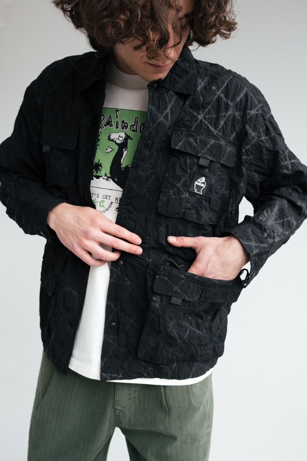 Brain Dead Brain Dead X Invincible Miller Chore Coat | Grailed