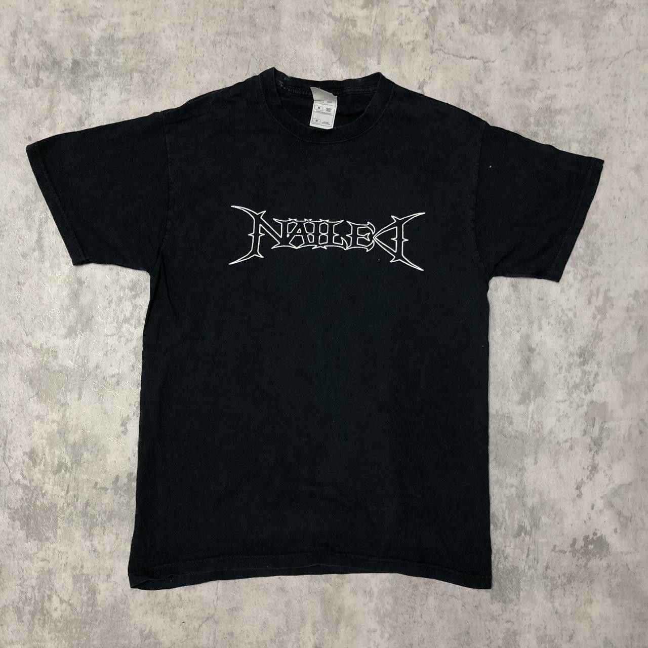 Fruit Of The Loom Black Nailbomb band tee #metal Size US M / EU 48-50 / 2 - 1 Thumbnail