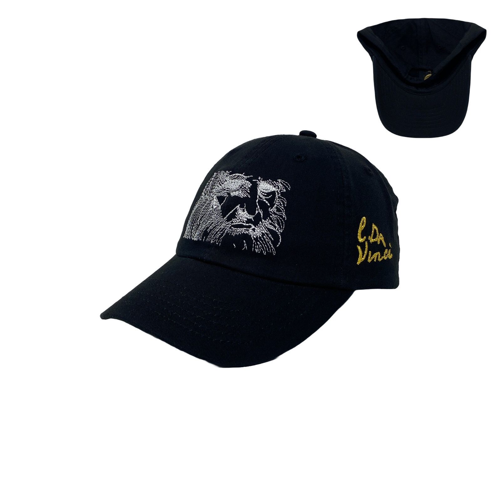 Other Leonardo Da Vinci Renaissance Mona Lisa Scientist Dad Hat Size ONE SIZE - 1 Thumbnail