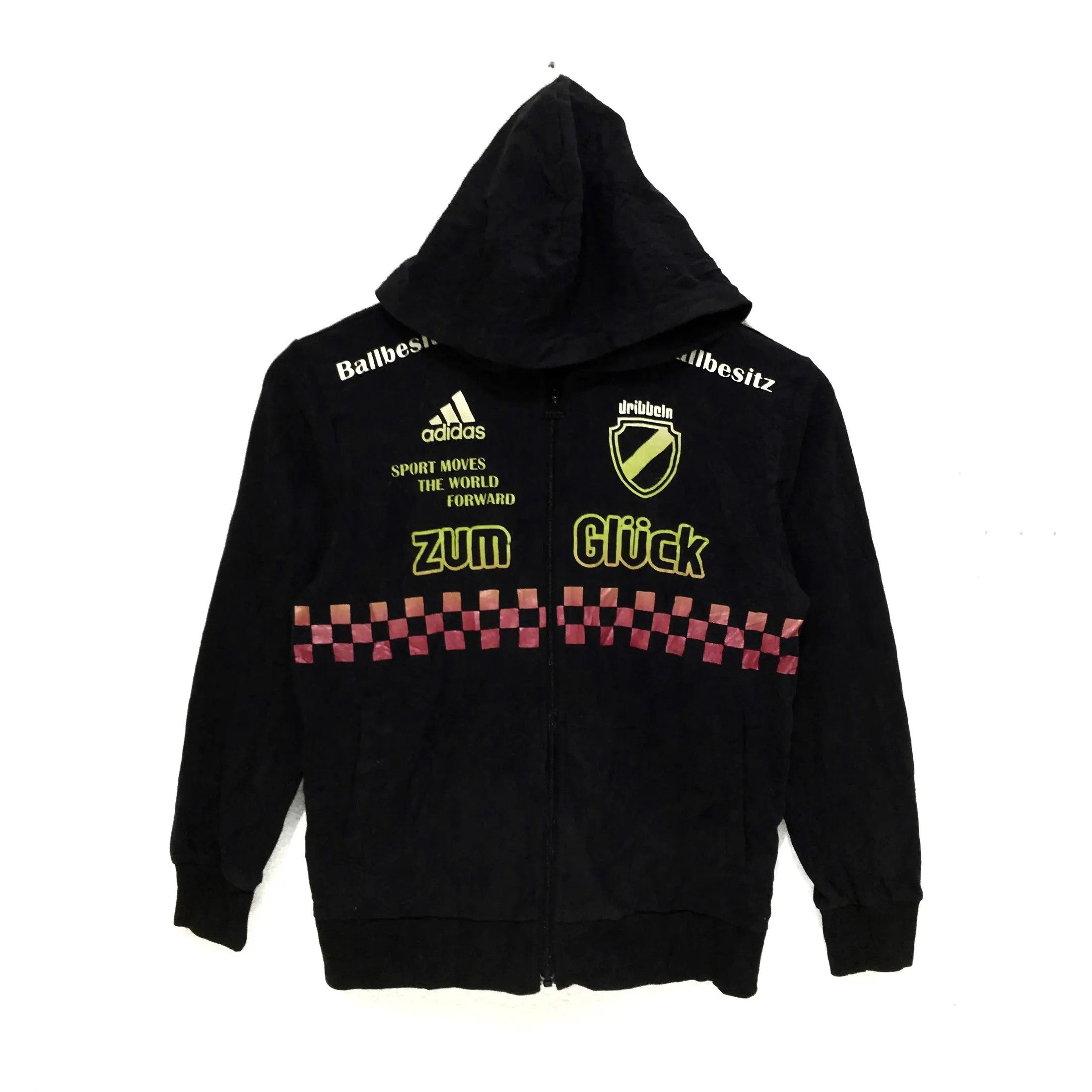 ADIDAS Sportswear Hoodie Sweatshirt Big Logo Jumper Sweater