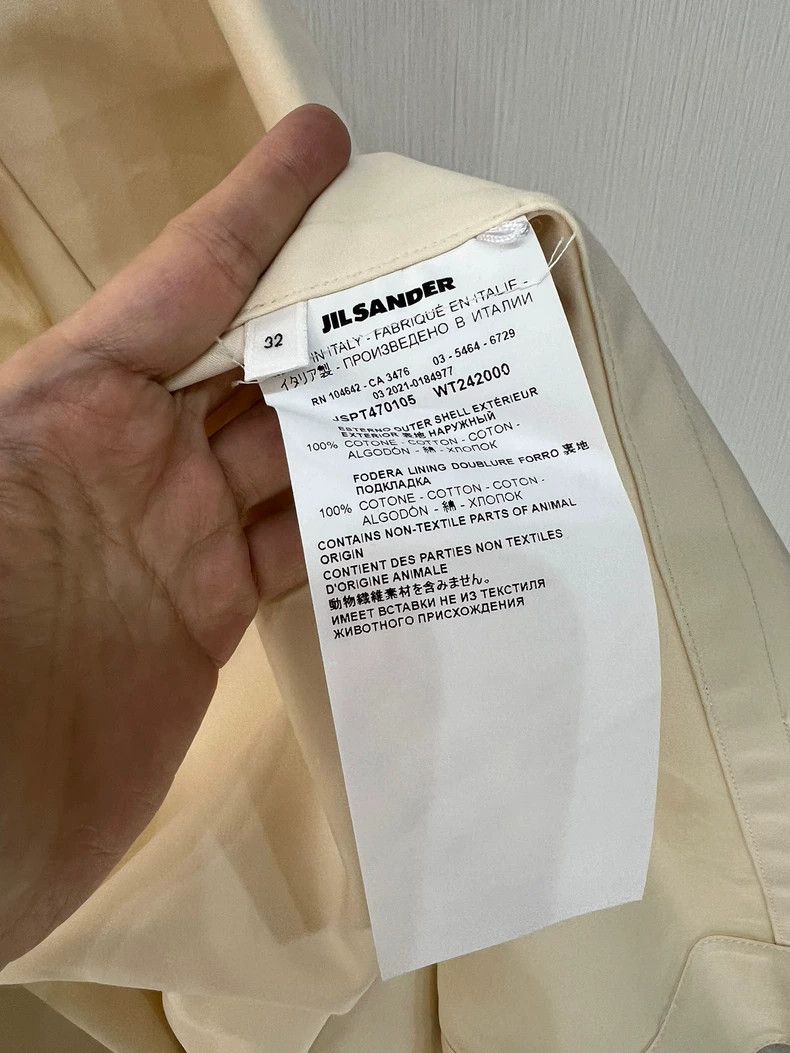 Jil Sander Jil Sander size 32 trench coat Size 4XL / US 24-26 - 5 Thumbnail