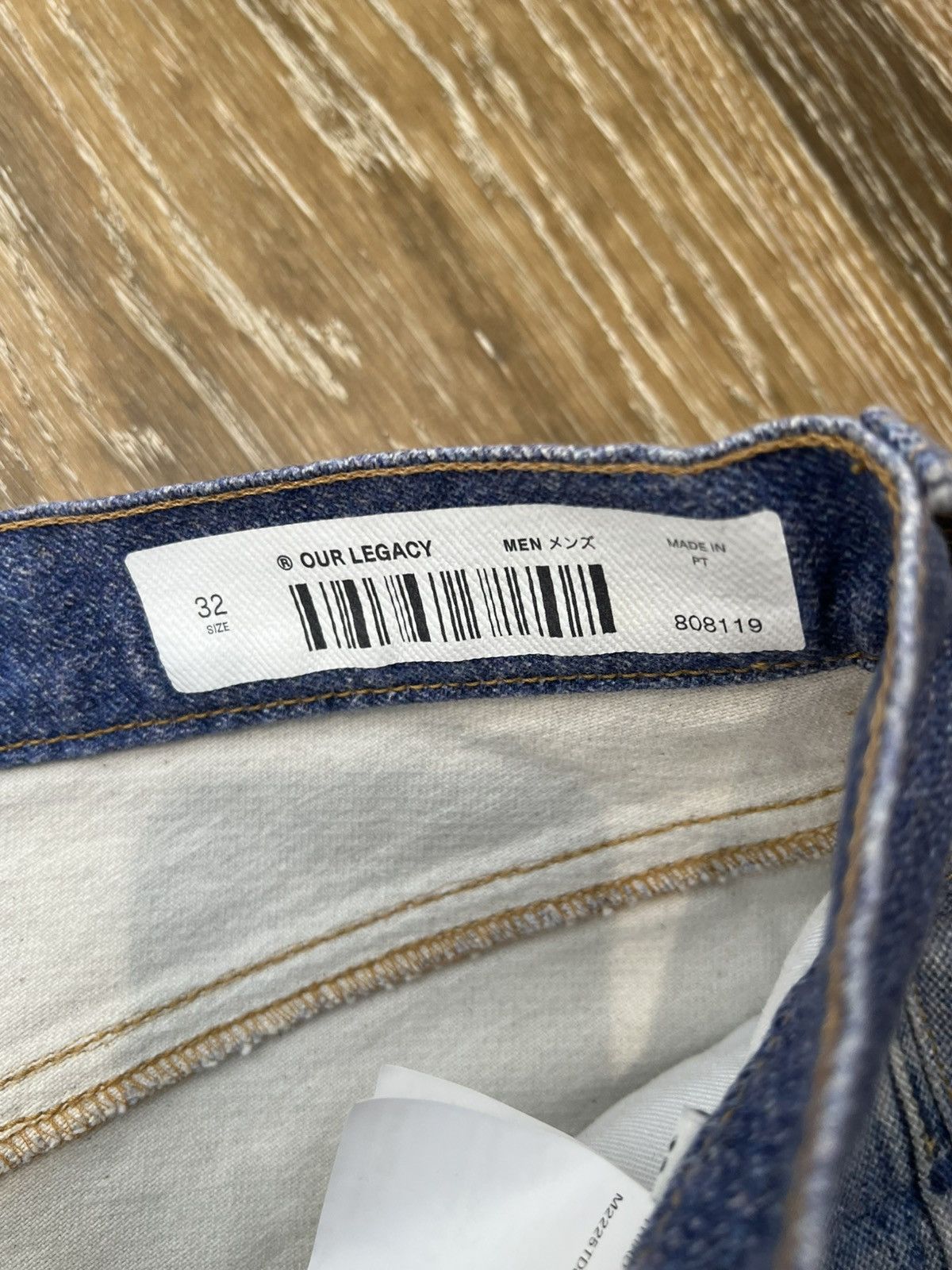 Our Legacy Our legacy digital dual denim third cut jeans Size US 32 / EU 48 - 4 Thumbnail