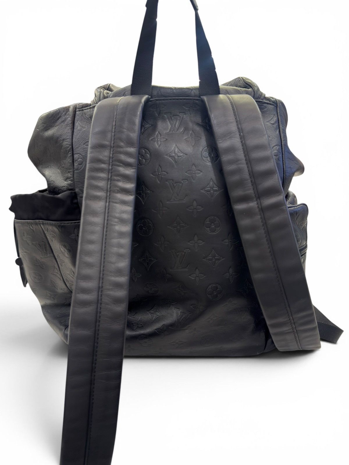 Louis Vuitton Louis Vuitton Black Monogram Backpack Size ONE SIZE - 4 Thumbnail