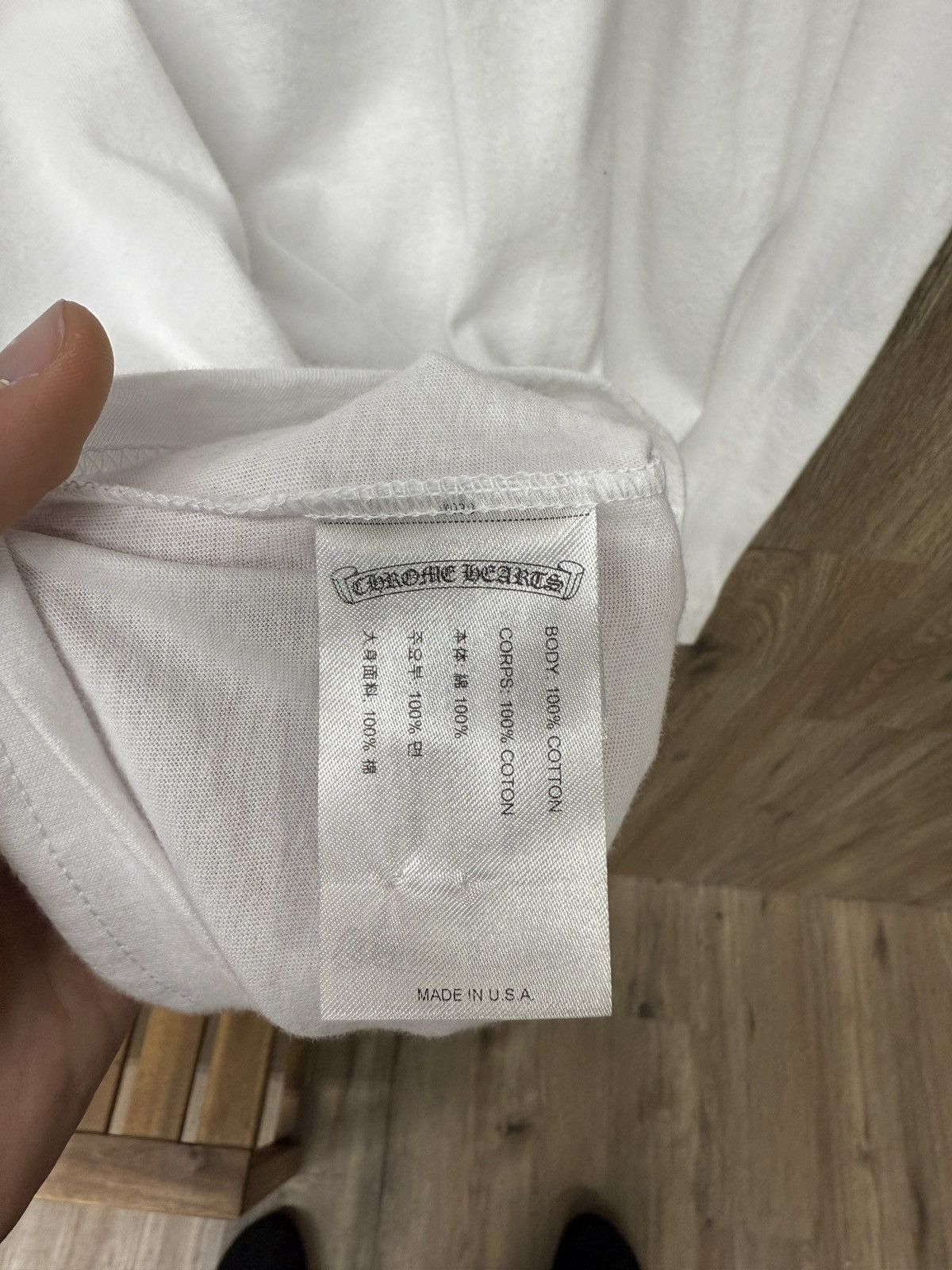 Chrome Hearts Chrome Hearts New York White Short Sleeve Size US L / EU 52-54 / 3 - 13 Thumbnail