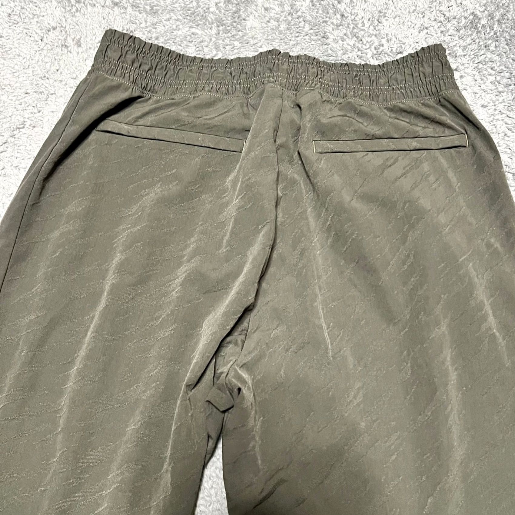 Athleta Athleta Pants Womens 12 Green Textured Brooklyn Jogger Performance Athletic) Size 34" / US 12 / IT 48 - 5 Thumbnail