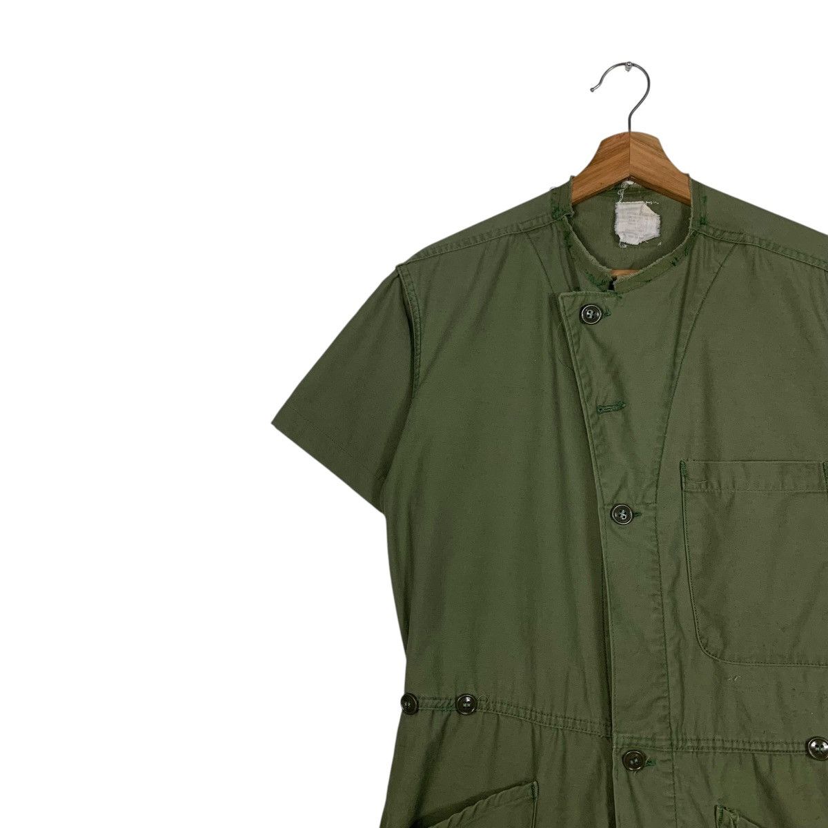 Custommade Vintage Army Issues OG Coverall Dress Custom Made #1836-C80 Size S / US 4 / IT 40 - 6 Thumbnail