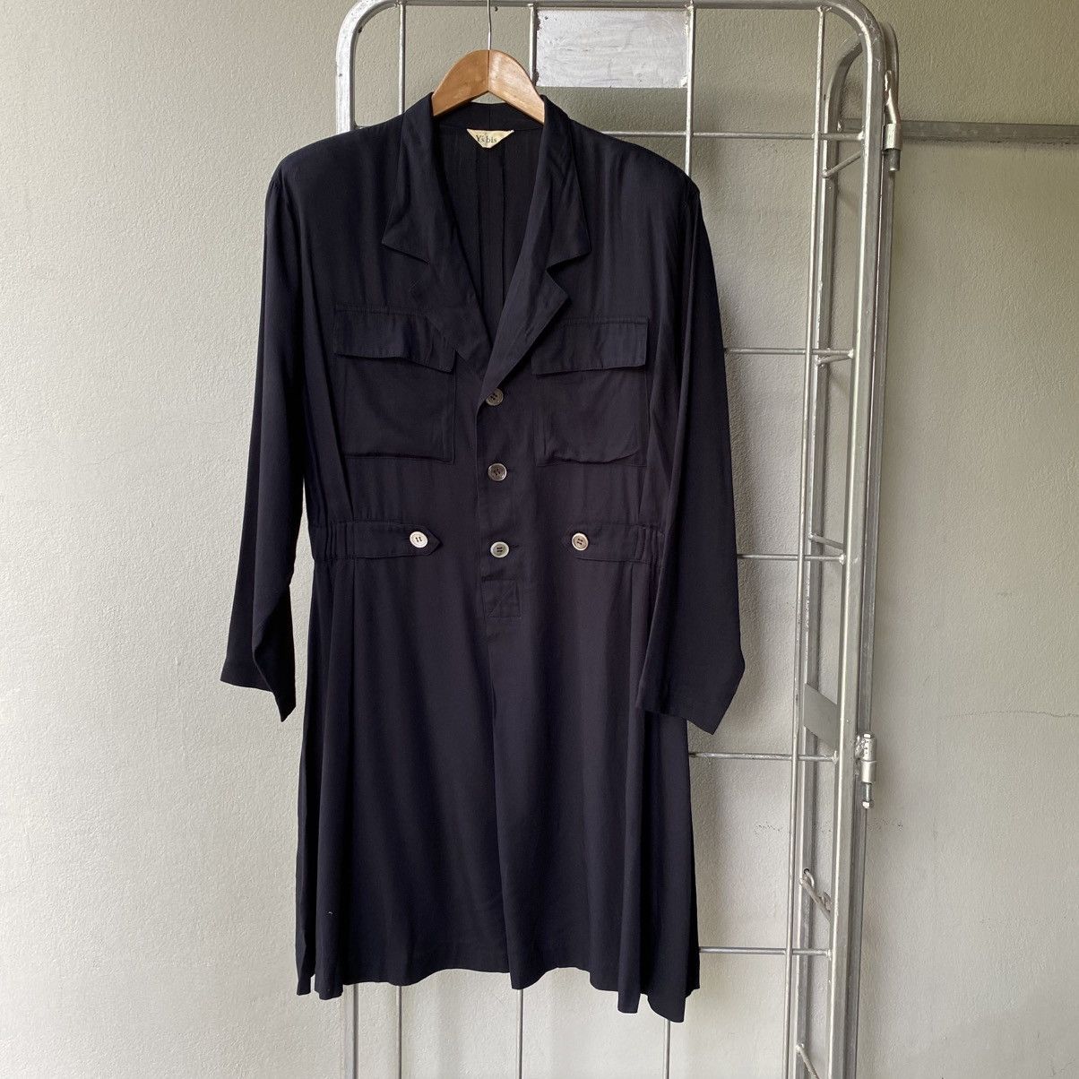 Y's Y’s bis Black Elegance Dress Size XL / US 12-14 / IT 48-50 - 1 Thumbnail