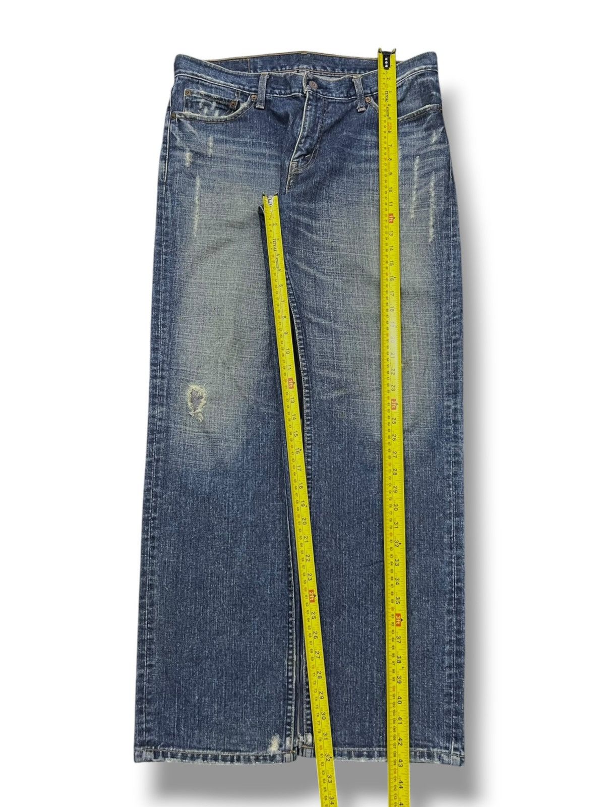 Levi's Loose Vintage Y2K Levi’s 533 Japan - Faded Wash, Distressed Size US 35 - 16 Thumbnail