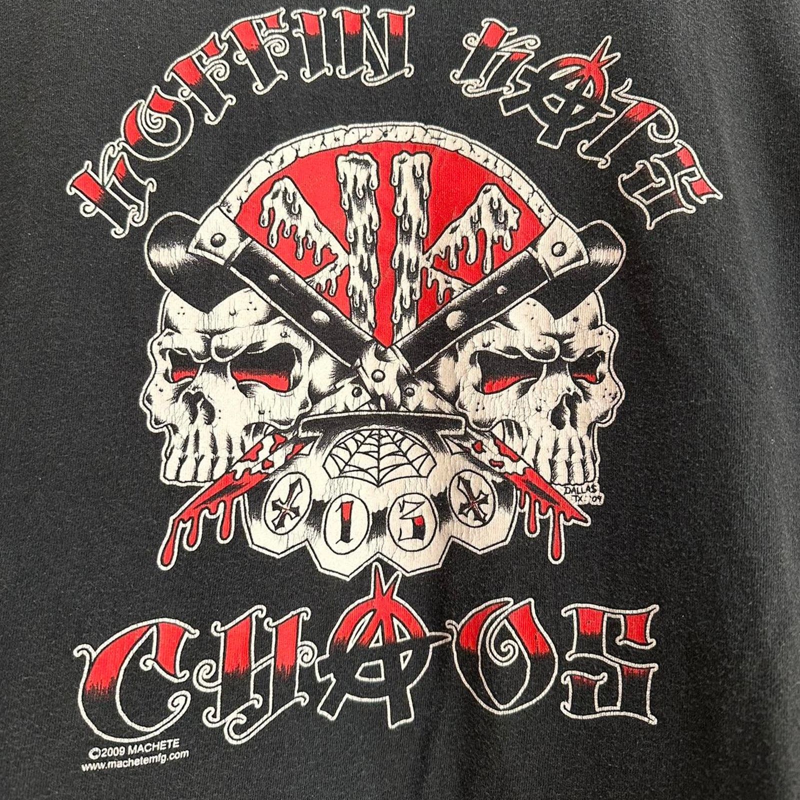 Band Tees × Vintage Vintage 2009 The Koffin Kats Band Shirt Size US L / EU 52-54 / 3 - 3 Thumbnail