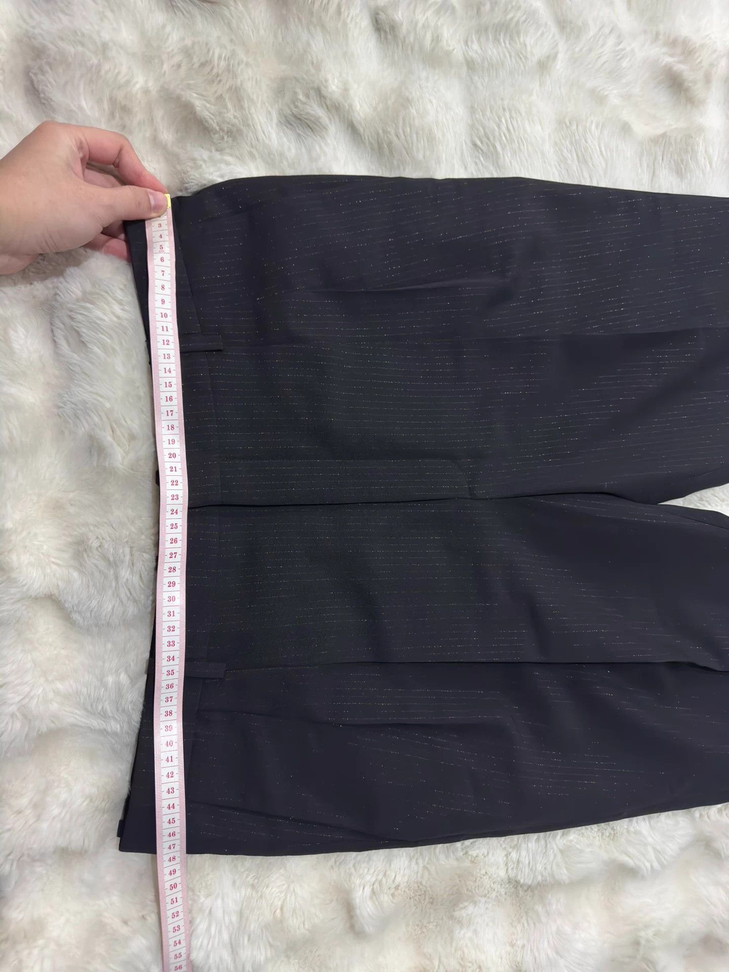 Saint Laurent Paris SLP 24 new double pleated fine glitter threads Size US 36 / EU 52 - 7 Thumbnail