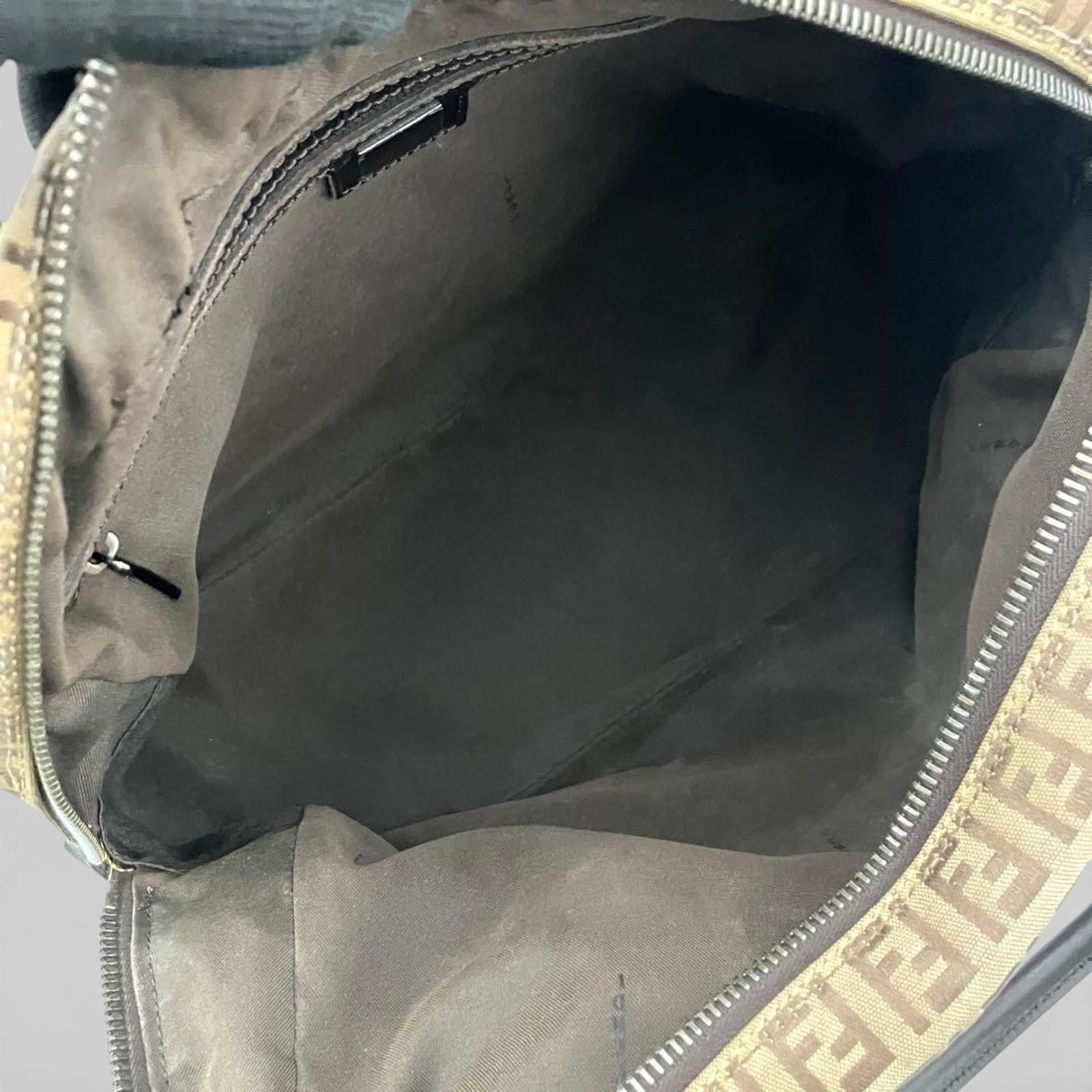 Fendi Fendi - Zucca Monogram Canvas Tote Bag Size ONE SIZE - 7 Thumbnail
