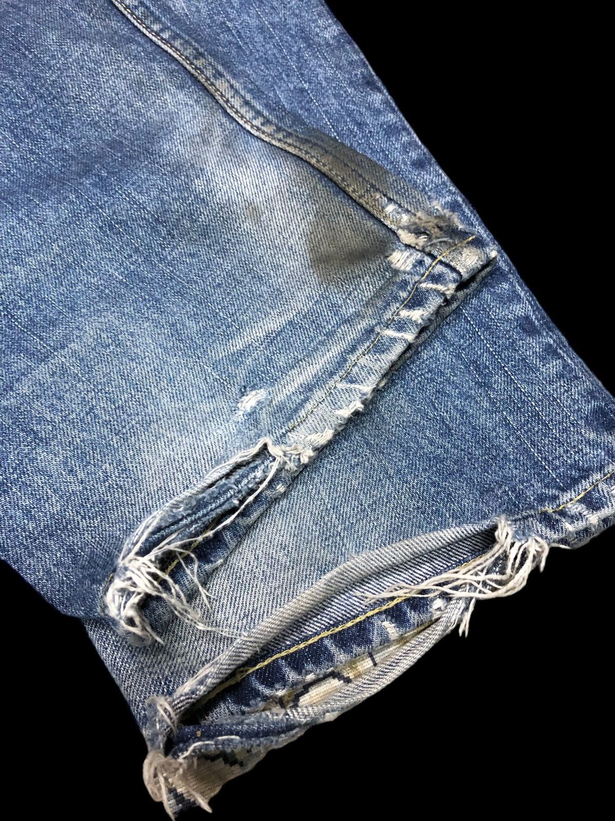 Japanese Brand STEAL‼️‼️RNA SYNDROME DISTRESSED DENIM Size US 31 - 6 Thumbnail