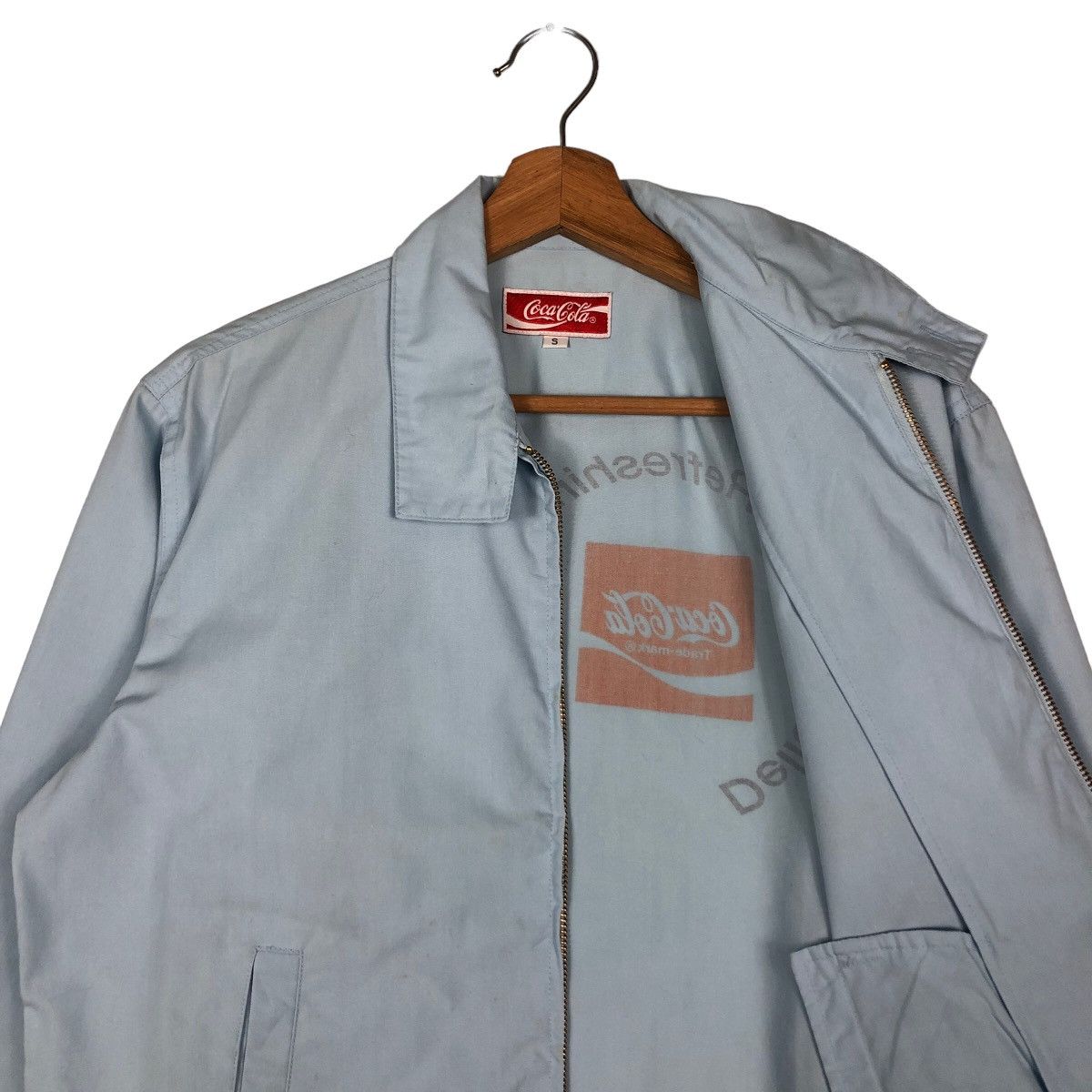 Japanese Brand 🔥Vintage Bomber Jacket Coca Cola Big Logo Patches Size US S / EU 44-46 / 1 - 12 Thumbnail