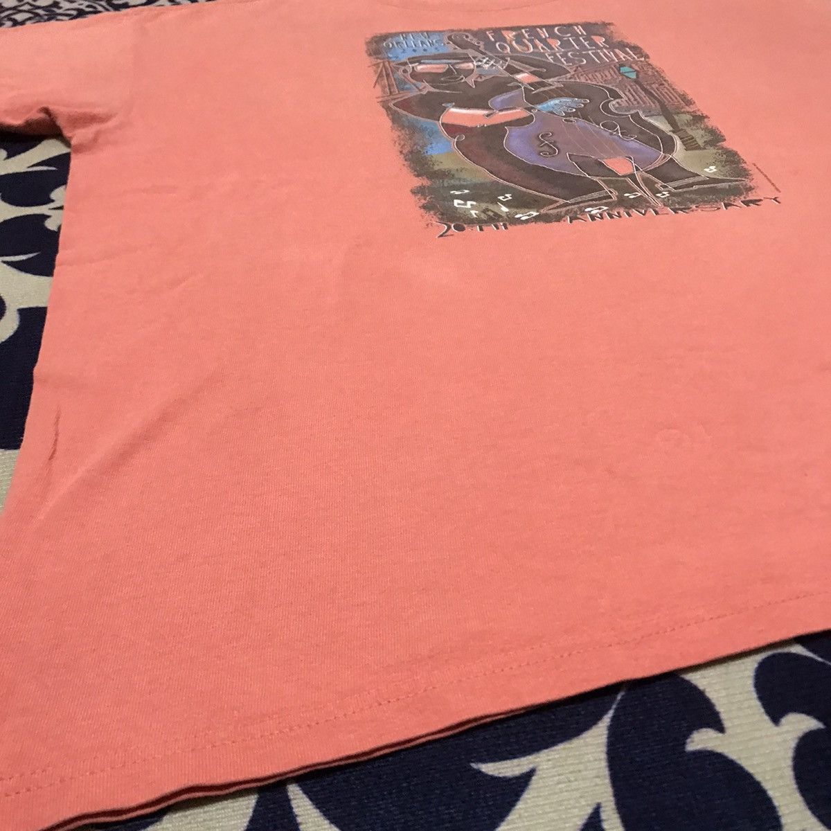 Vintage VINTAGE FRENCH QUARTER FESTIVAL 20TH ANNIVERSARY 00s TEE Size US XL / EU 56 / 4 - 6 Thumbnail