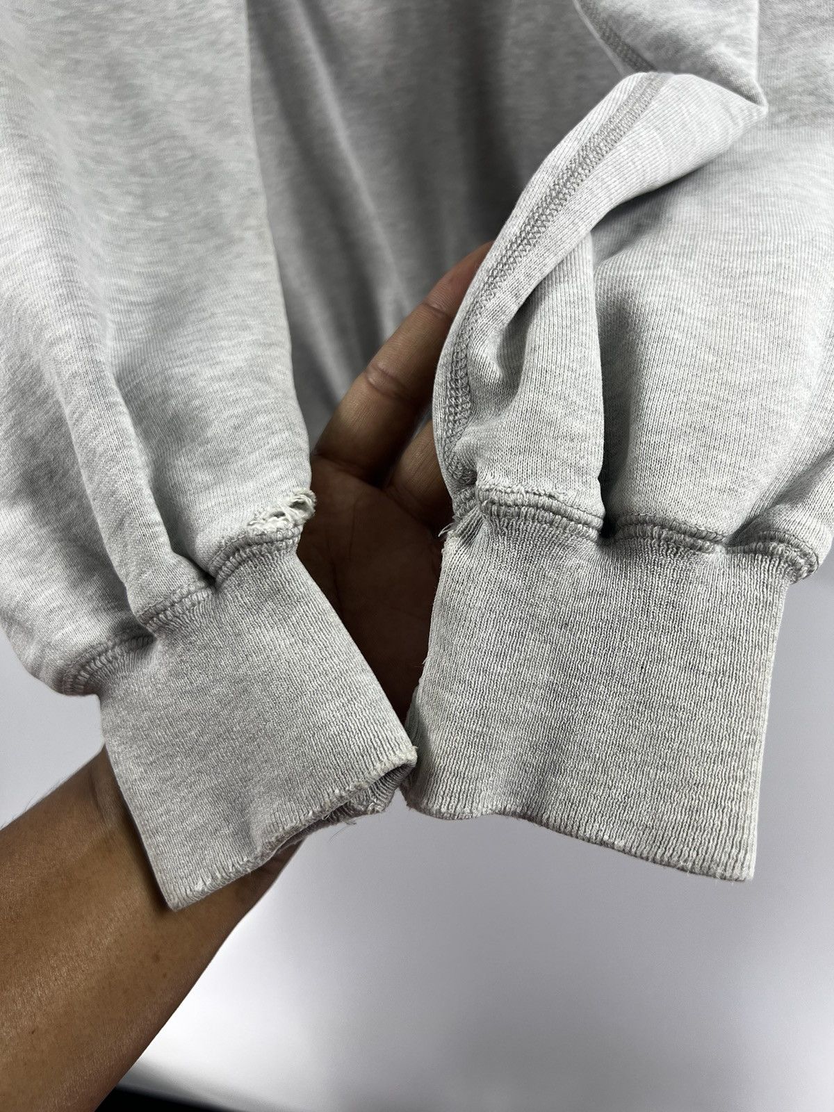 Polo Ralph Lauren 🔥 Rare & Distressed Polo Ralph Lauren Sweatshirt in Grey Size US M / EU 48-50 / 2 - 7 Thumbnail