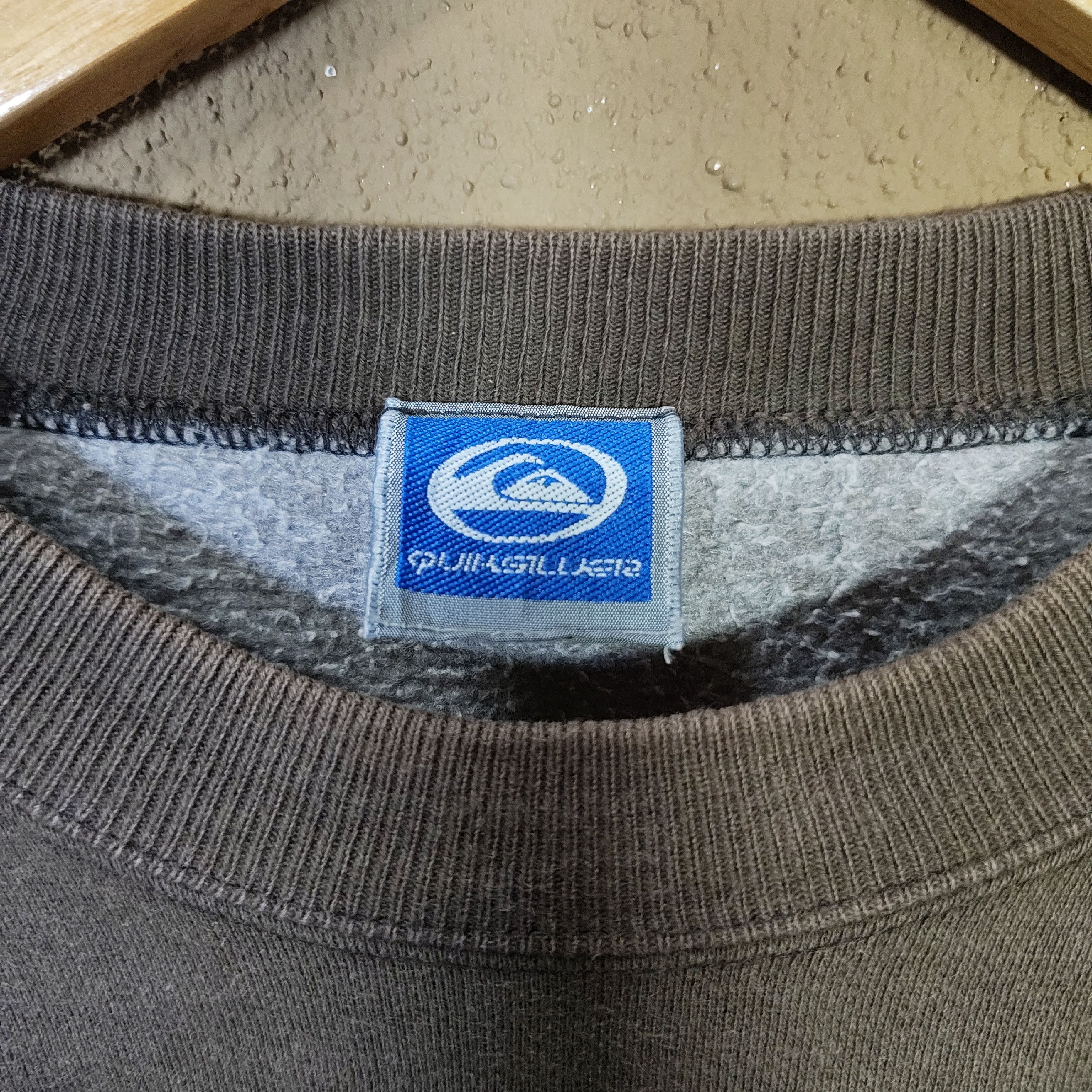 Quiksilver Vintage 90s QUIKSILVER Spellout Sweatshirt Size US L / EU 52-54 / 3 - 5 Thumbnail
