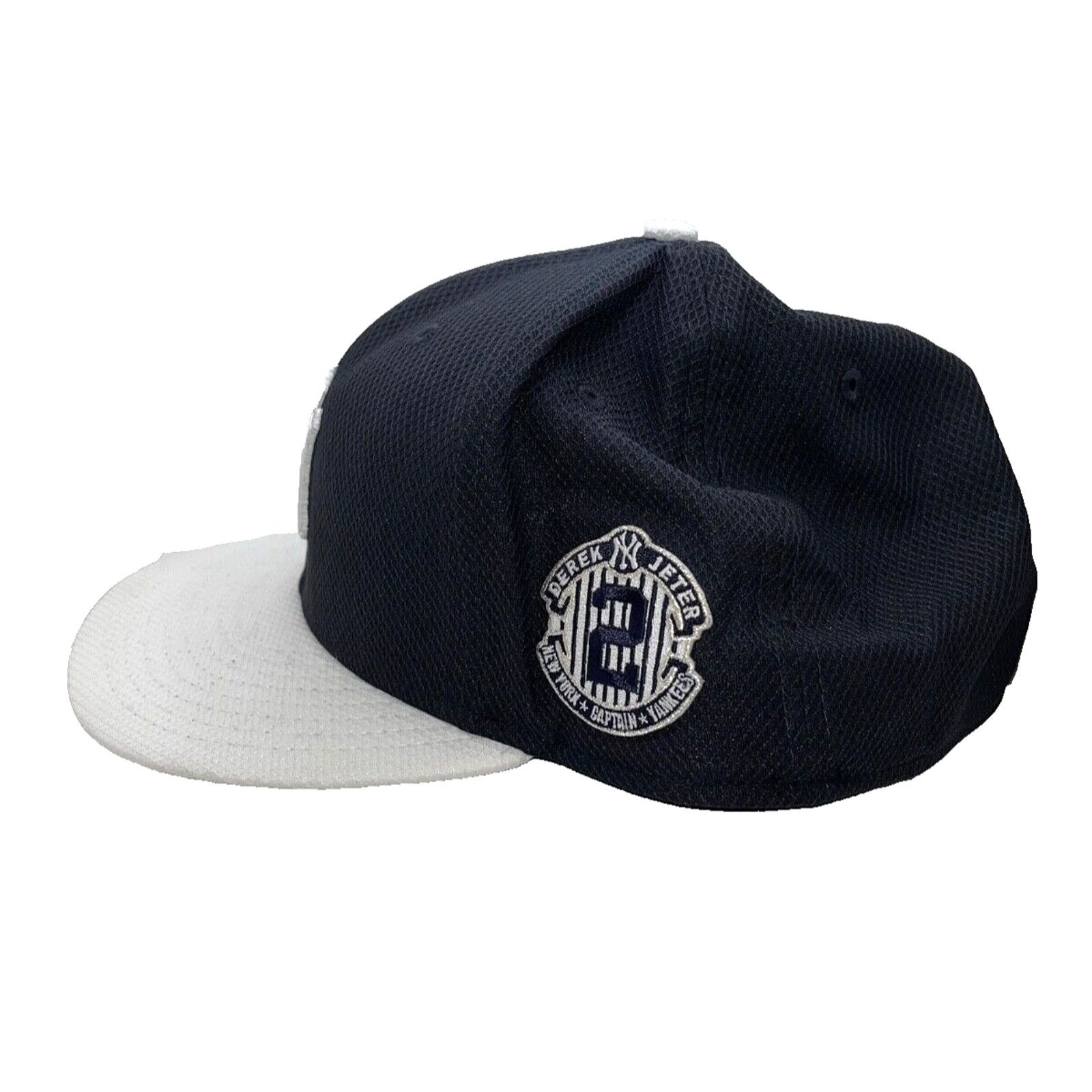 New Era Derek Jeter Yankees Retirement Patch New Era 59FIFTY Hat 8 Size ONE SIZE - 5 Thumbnail