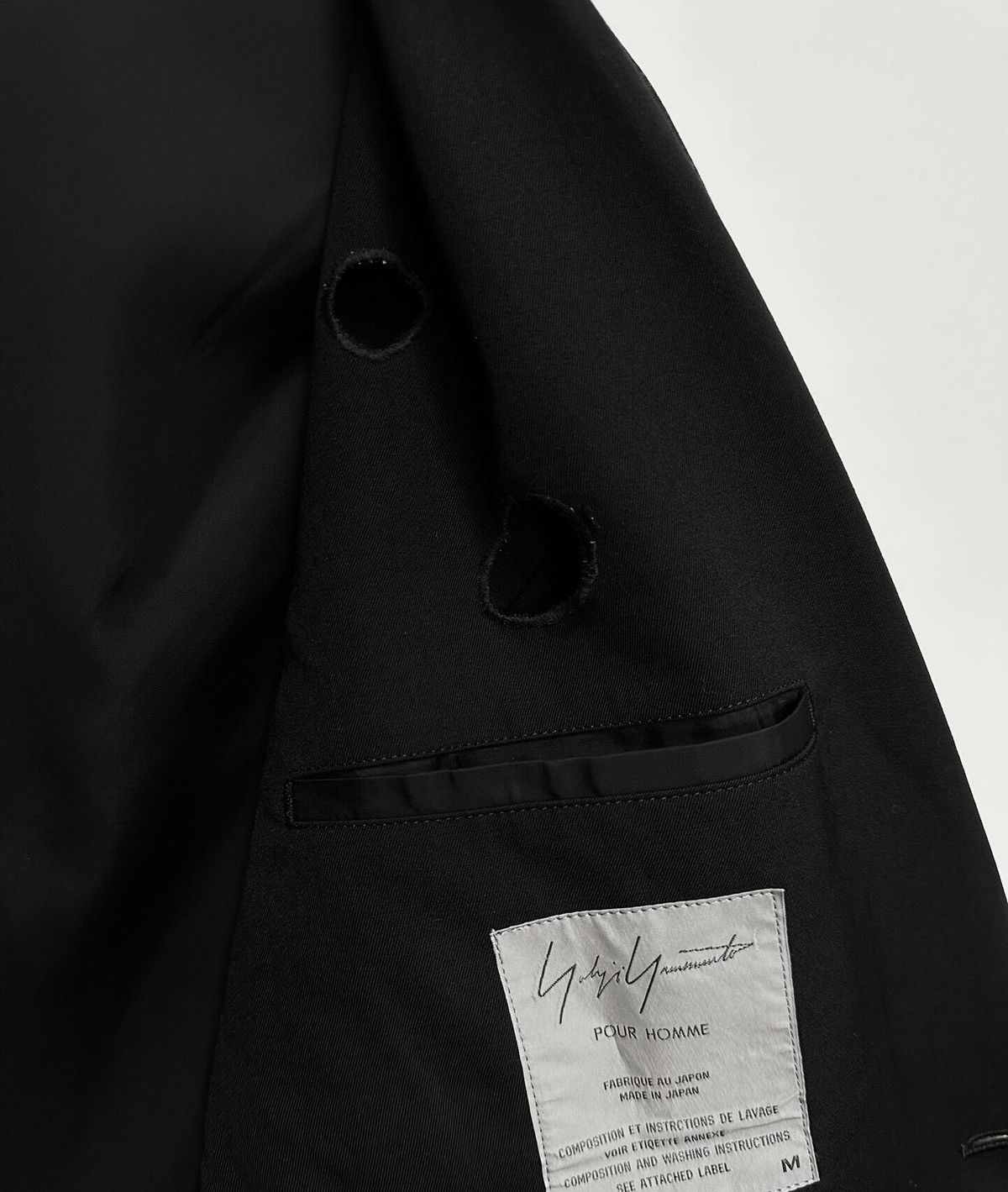 Yohji Yamamoto Yohji Yamamoto 92ss Vintage Blazer Size US M / EU 48-50 / 2 - 5 Thumbnail