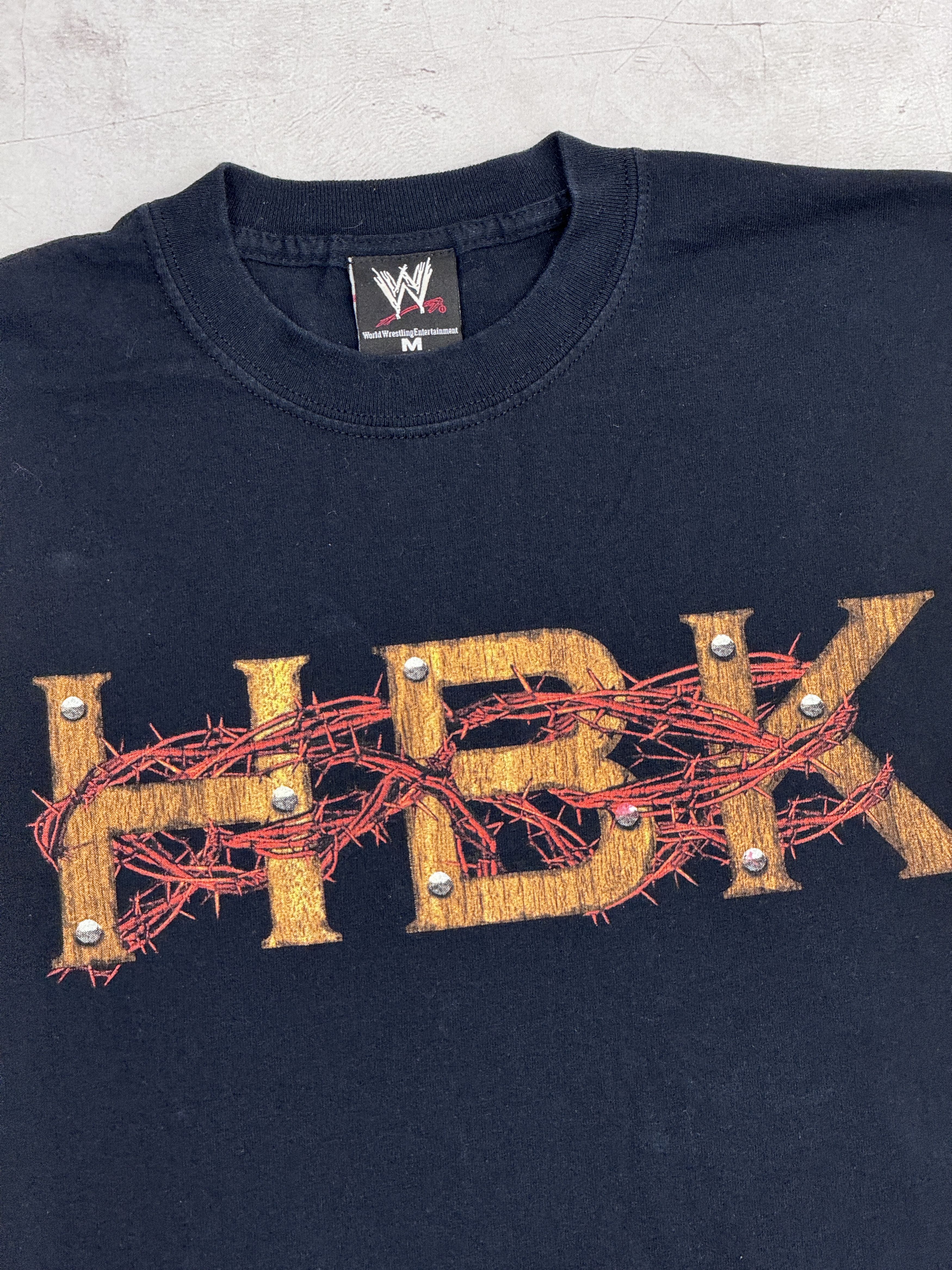 Vintage 2005 Shawn Michael HBK T-Shirt WWE / WWF Double Print Size US M / EU 48-50 / 2 - 12 Thumbnail