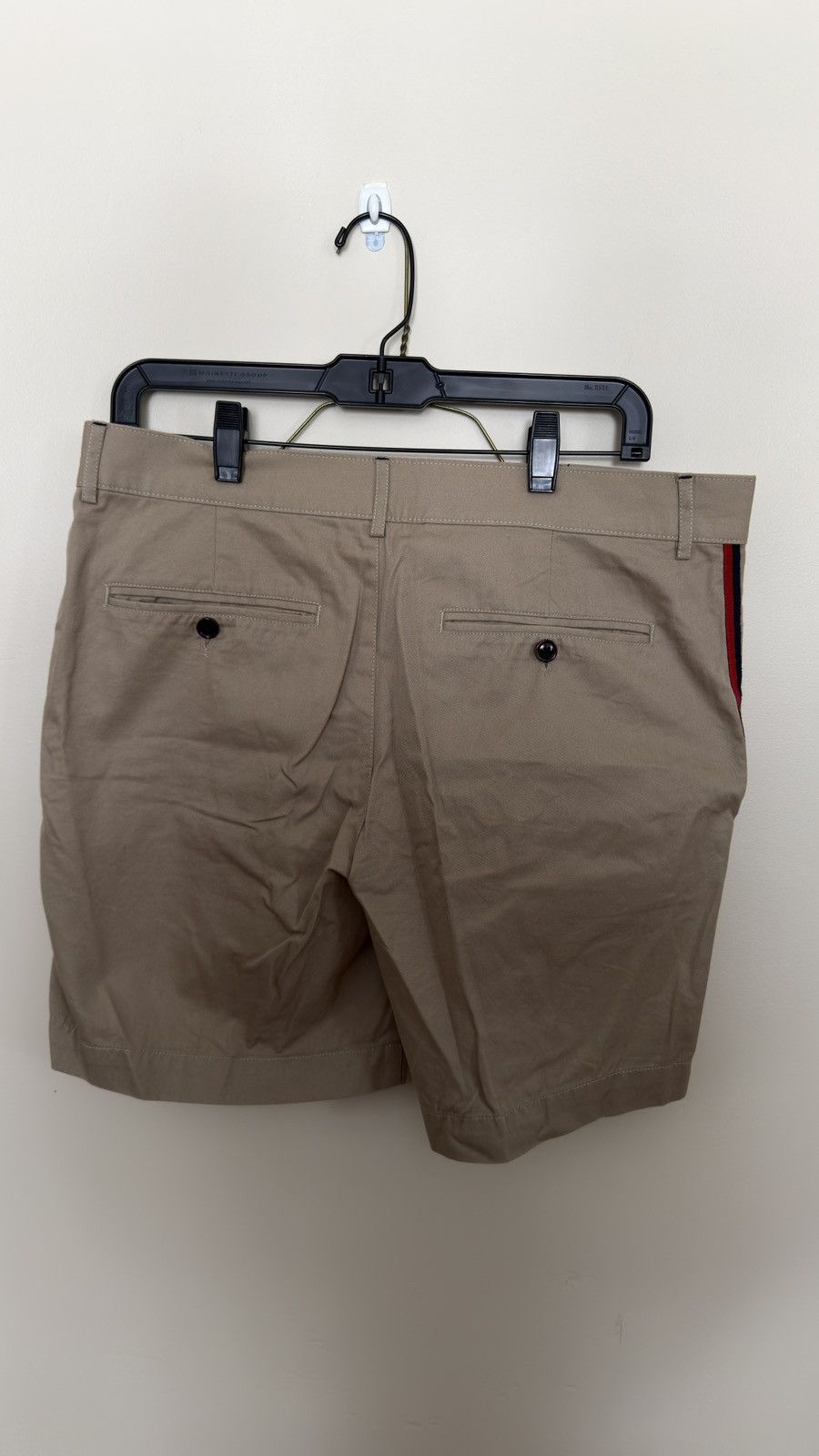 Carolina Herrera Side striped summer khaki short Size US 34 / EU 50 - 4 Thumbnail