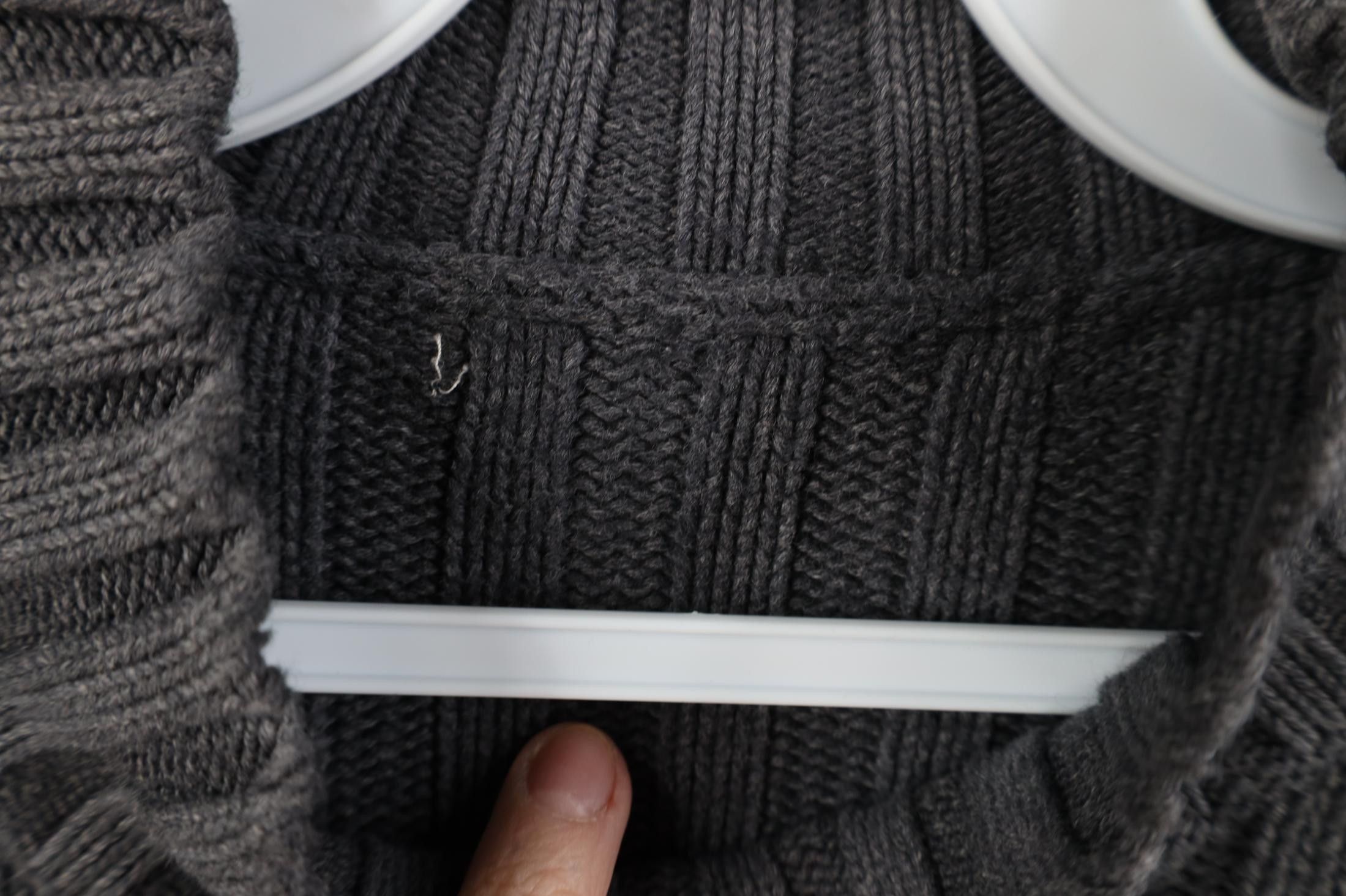 Vintage Vintage 90s Y2K Streetwear Ribbed Knit Mock Neck Sweater Size US M / EU 48-50 / 2 - 5 Thumbnail