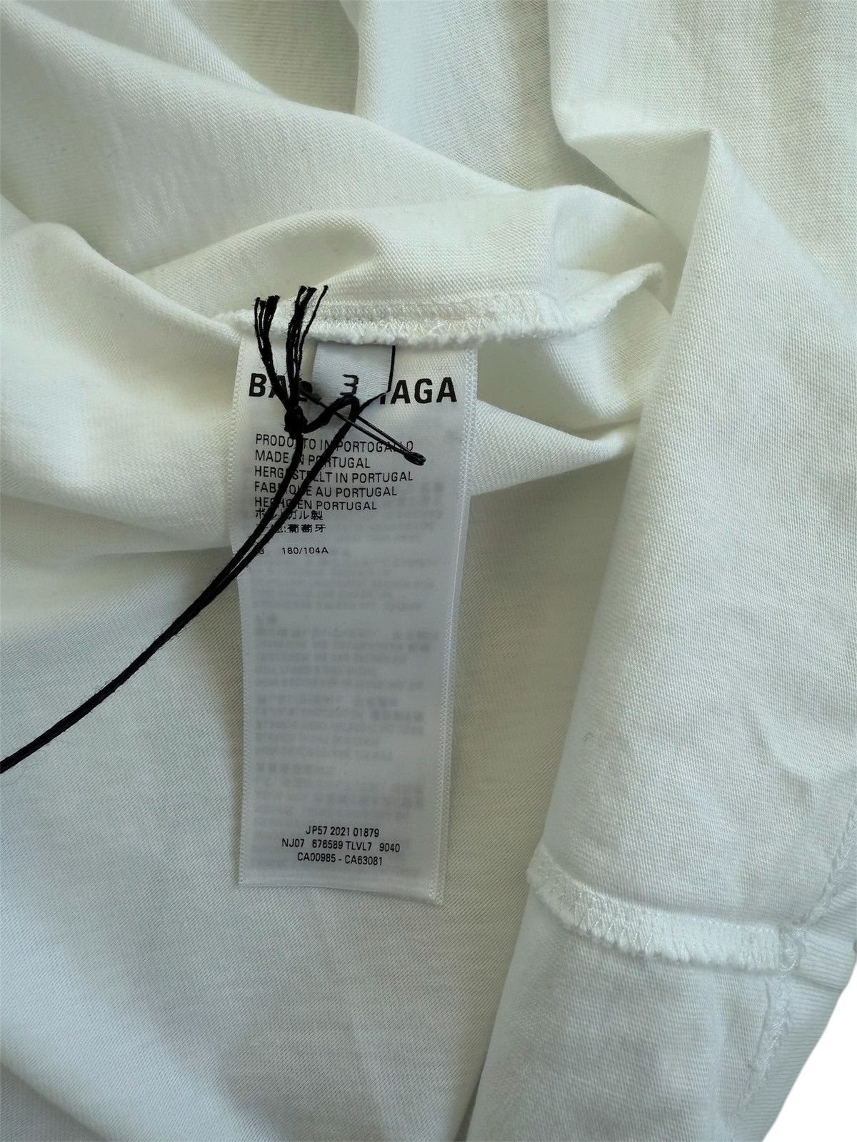 Balenciaga Balenciaga Paris Oversize Tee Size US XL / EU 56 / 4 - 5 Thumbnail