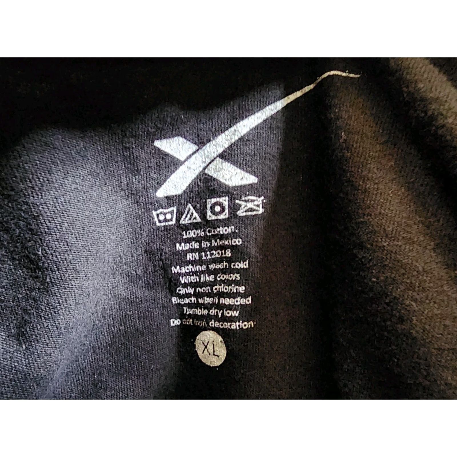 Doublet SpaceX T-Shirt Mens XL Black Double-Sided 2016 Space Vintage Theme Retro Veteran Day Military Shirt Size US XL / EU 56 / 4 - 5 Thumbnail
