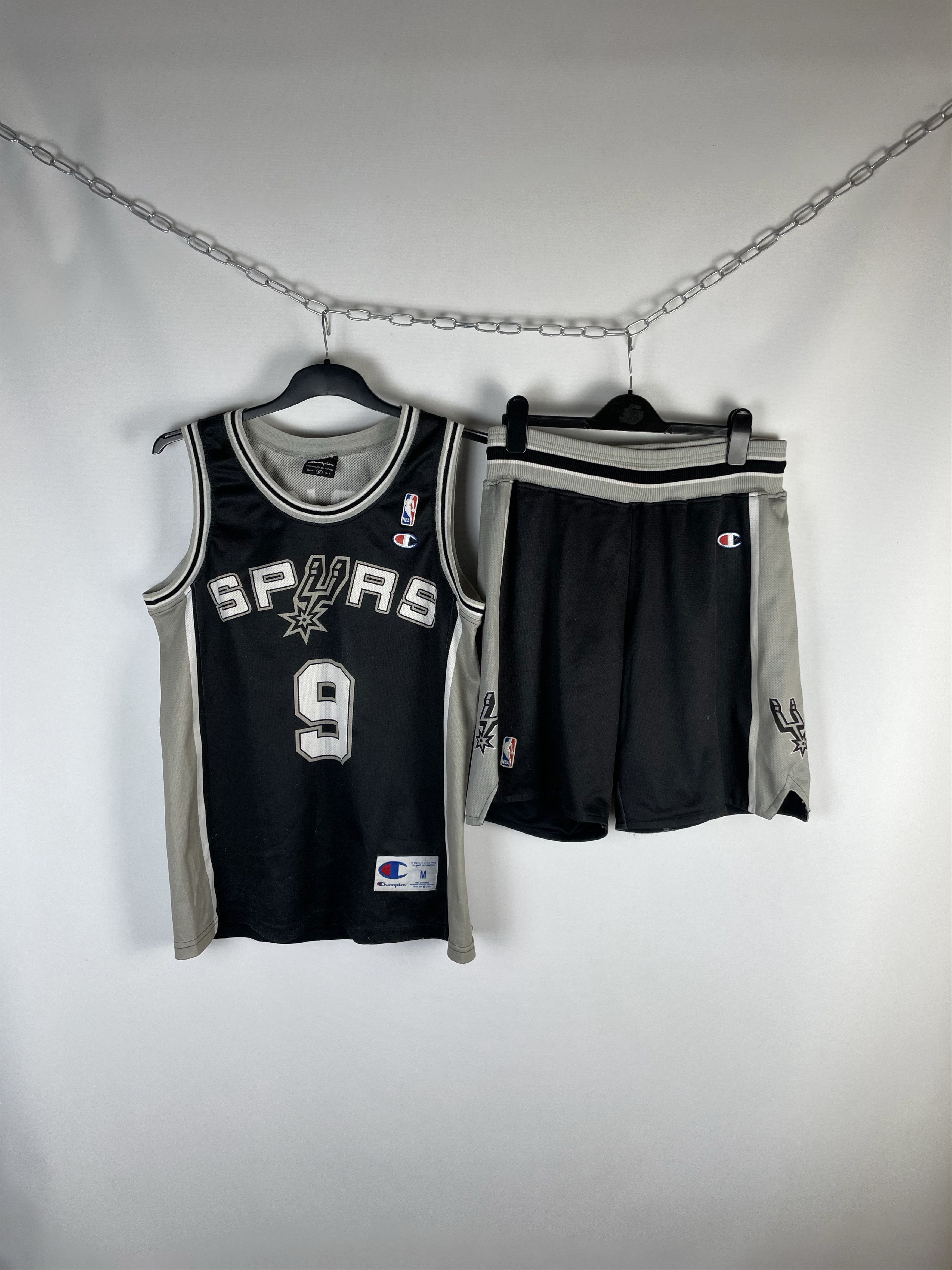 Champion Vintage NBA Spurs 9 Parker Champion Jersey Size US M / EU 48-50 / 2 - 1 Thumbnail