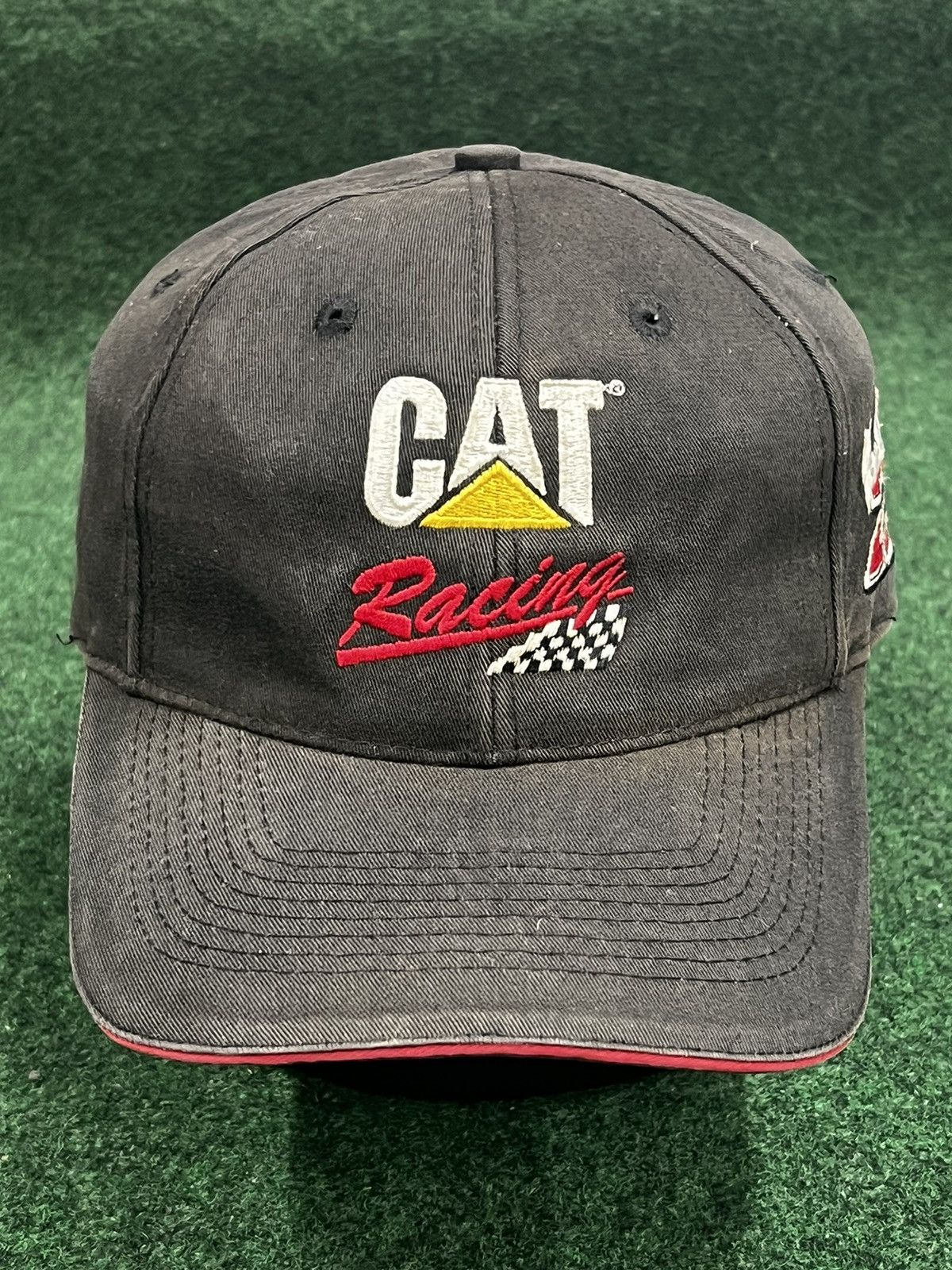 NASCAR Caterpillar Racing Ward Burton 2002 Daytona 500 Hat Size ONE SIZE - 1 Thumbnail