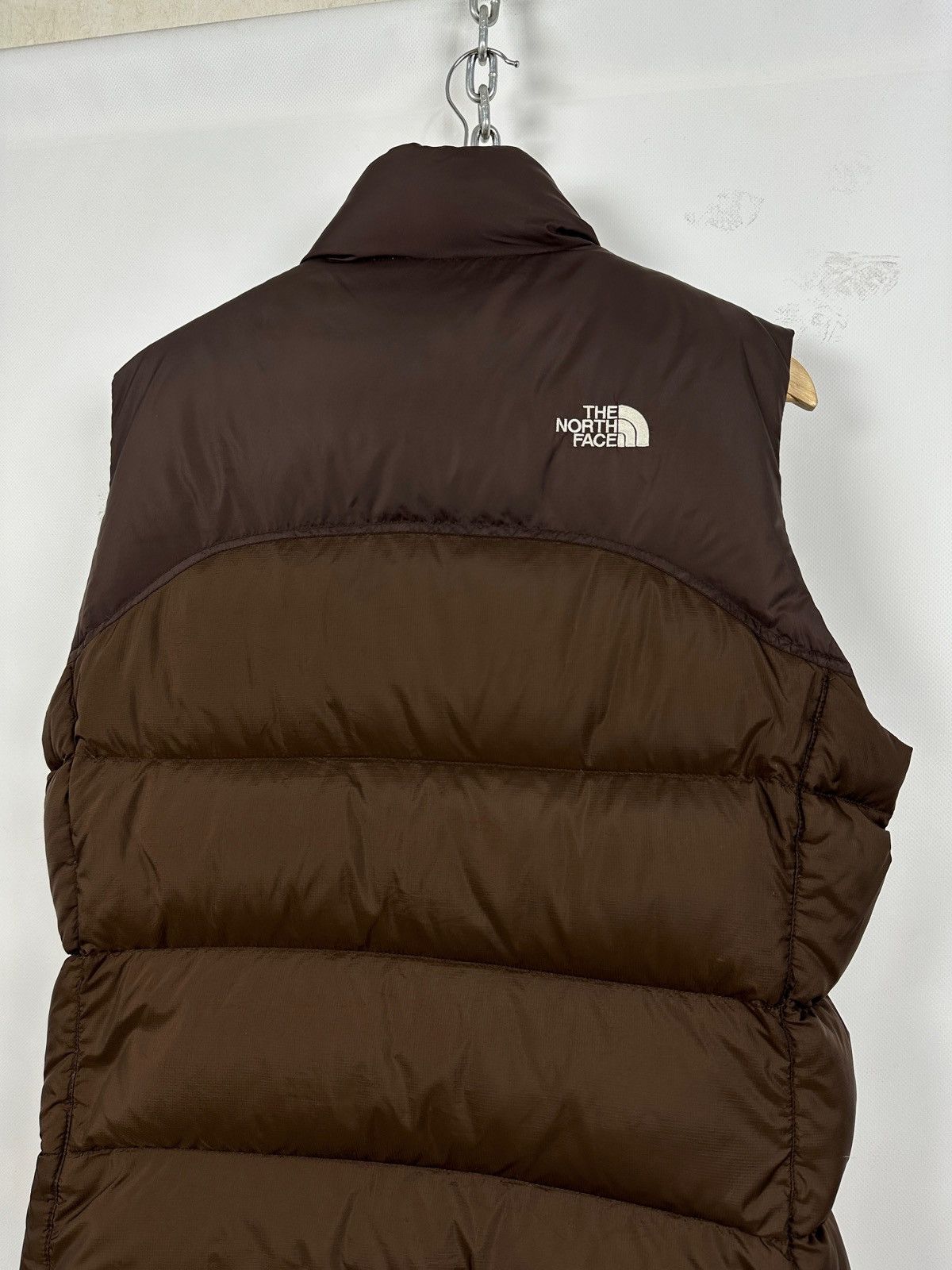 The North Face Vintage The North Face 700 Brown Puffer Vest Kendall Style Size L / US 10 / IT 46 - 14 Thumbnail