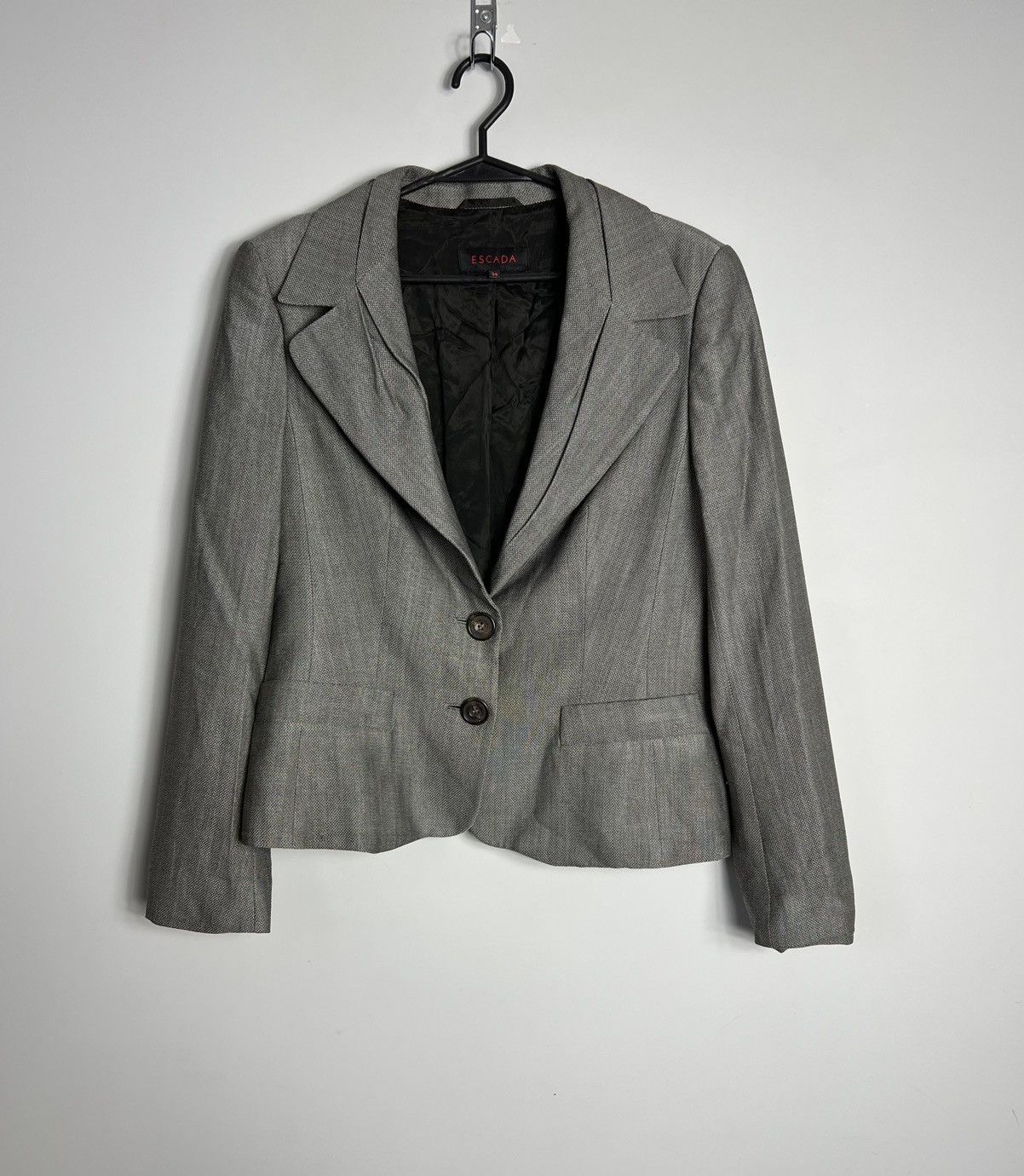 Escada Elegant Escada Silk/Wool Blazer Size M / US 6-8 / IT 42-44 - 2 Thumbnail