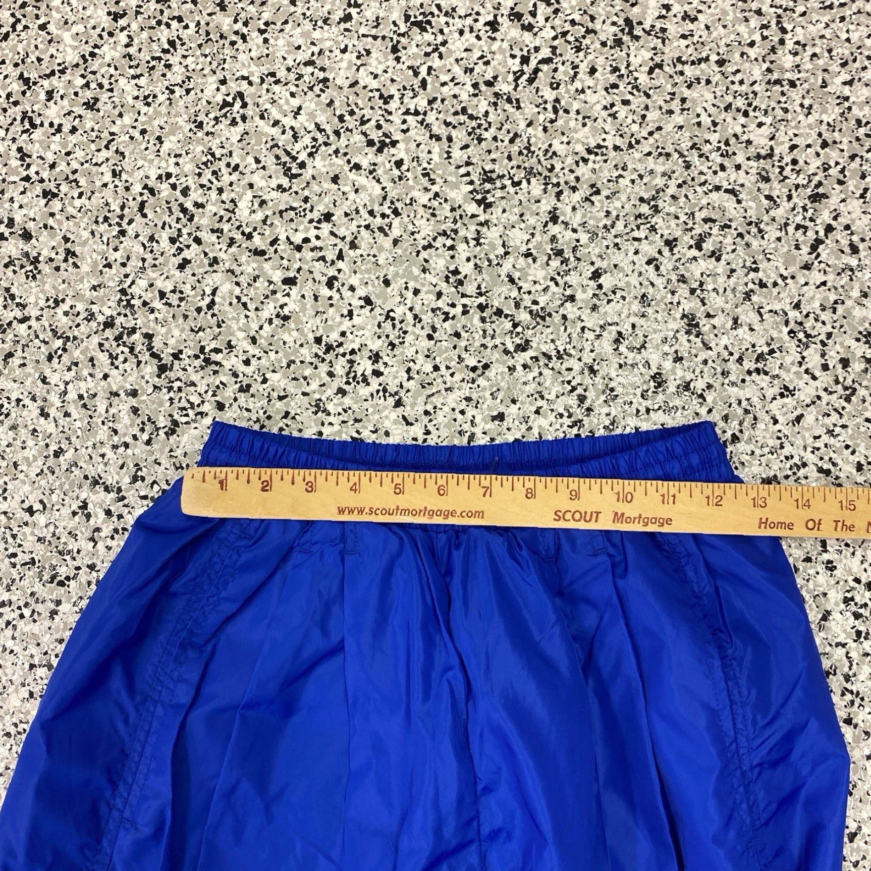 Nike VINTAGE Nike Pants Men Small Blue Track Pants Windbreakers 90s Y2K Joggers Nike Sportswear Regular Mens Blue 90s Sports Size US 29 - 4 Thumbnail